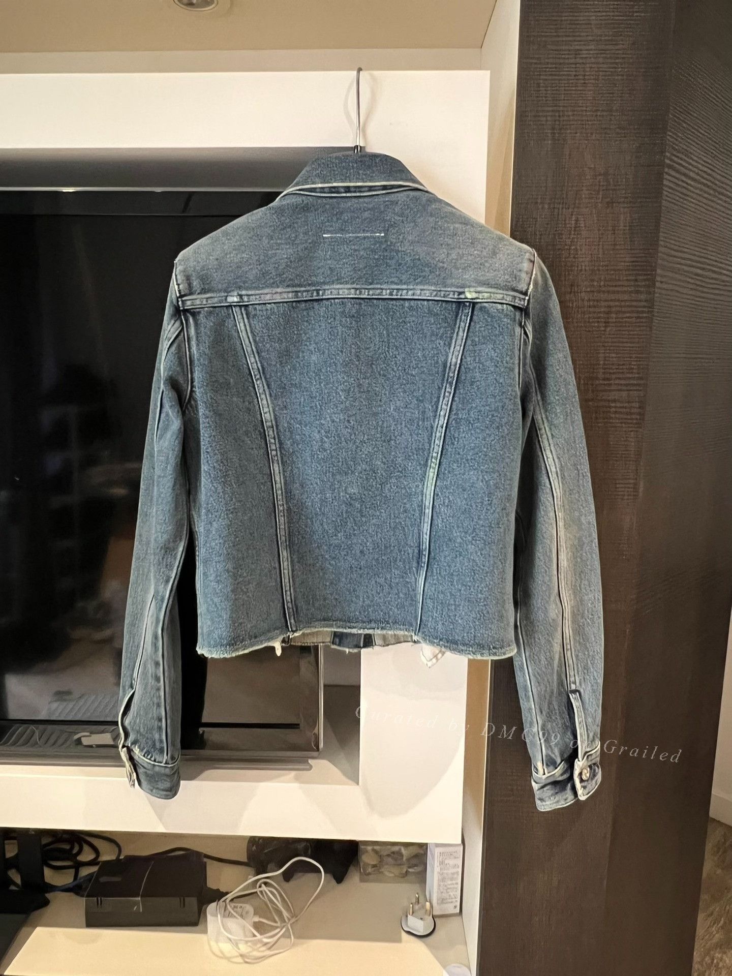 Maison Margiela Maison Margiela MM6 Women's Short Denim Jacket Size S / US 4 / IT 40 - 2 Thumbnail