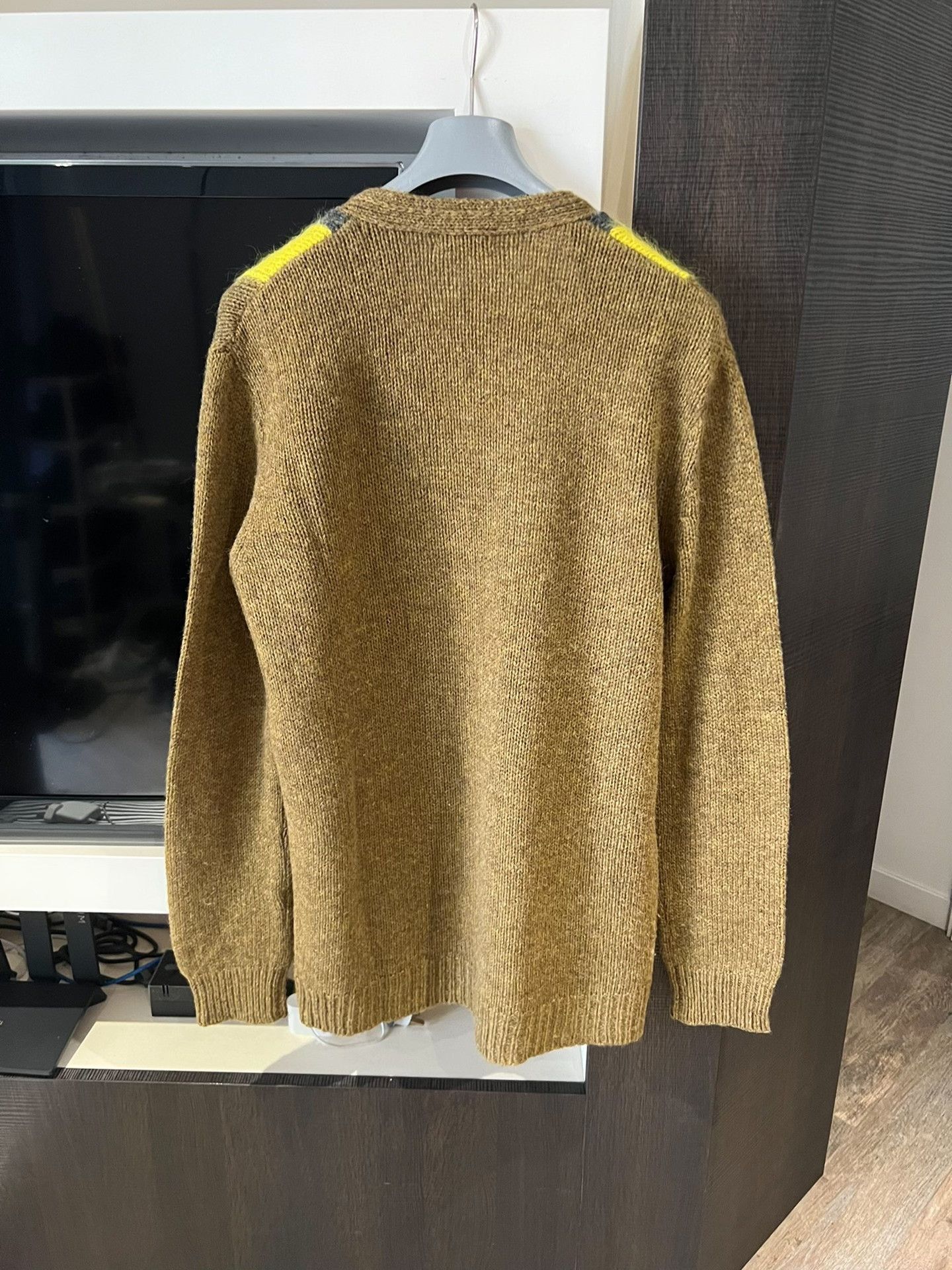 Dries Van Noten Dries Van Noten Men's Lightning Wool Cardigan Size US L / EU 52-54 / 3 - 2 Thumbnail