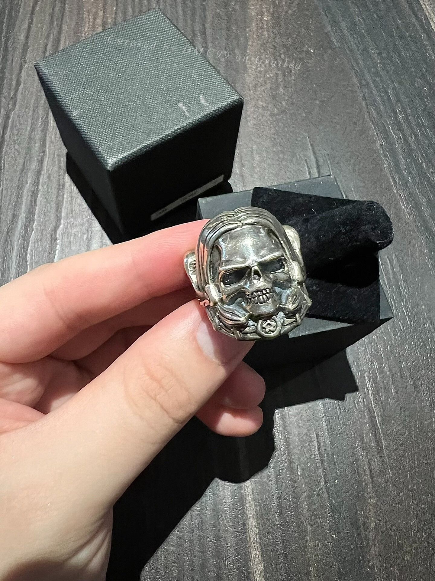 Undercover UNDERCOVER 2006 Skull Silver Ring Size ONE SIZE - 2 Thumbnail