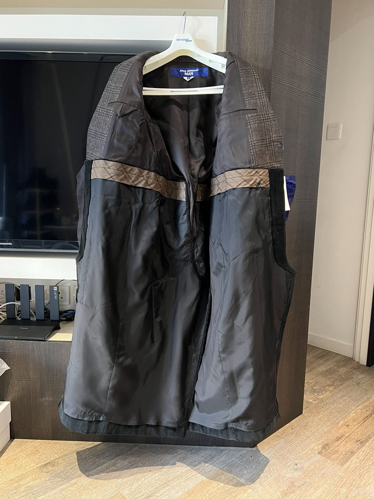 Junya Watanabe Junya Watanabe FW24 Men's Runway Patchwork Coat Size US S / EU 44-46 / 1 - 4 Thumbnail