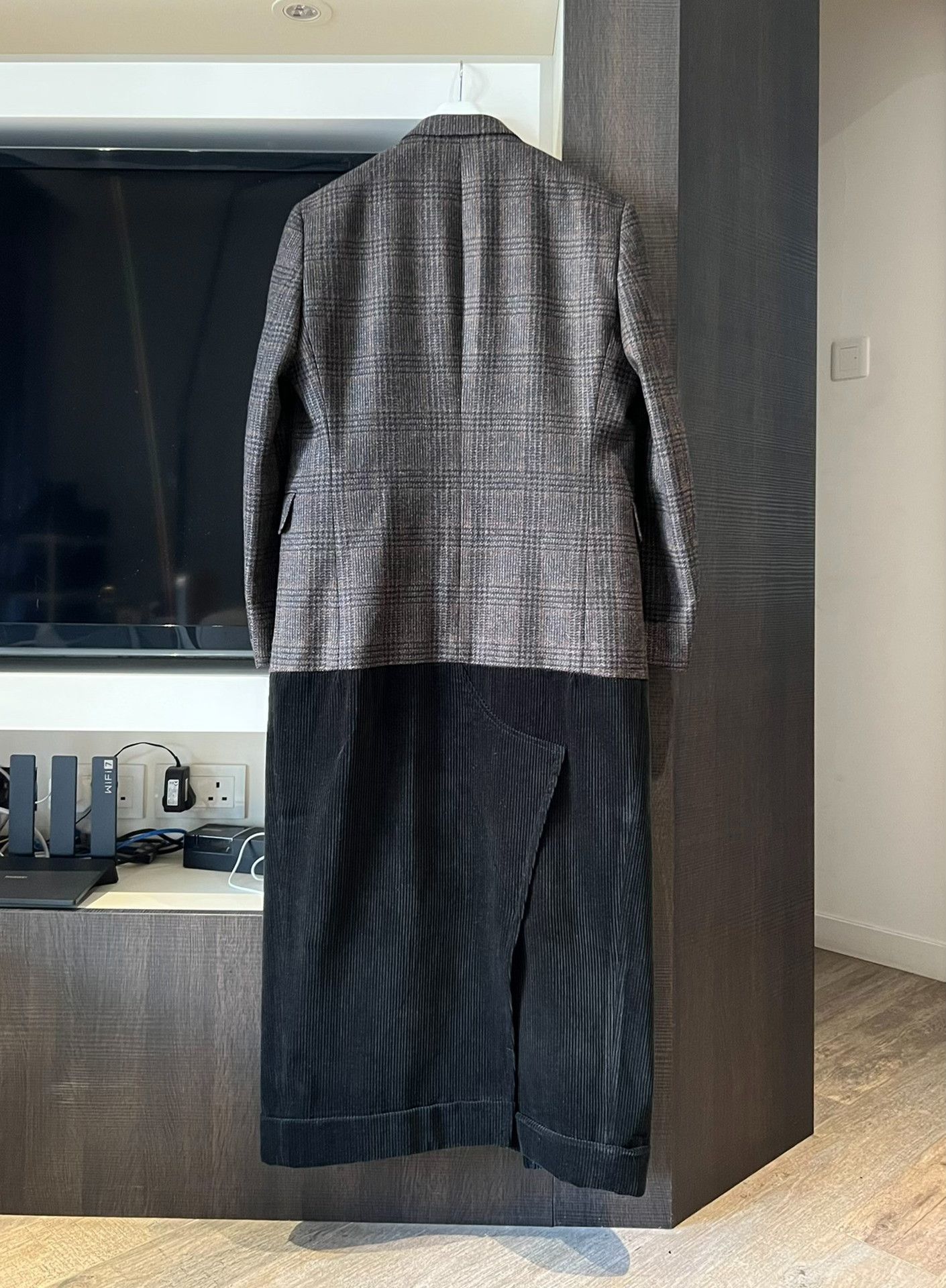 Junya Watanabe Junya Watanabe FW24 Men's Runway Patchwork Coat Size US S / EU 44-46 / 1 - 2 Thumbnail