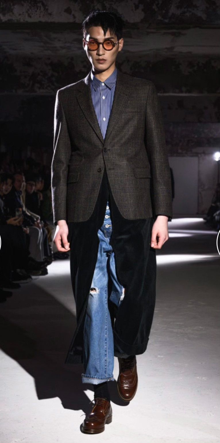 Junya Watanabe Junya Watanabe FW24 Men's Runway Patchwork Coat Size US S / EU 44-46 / 1 - 3 Thumbnail