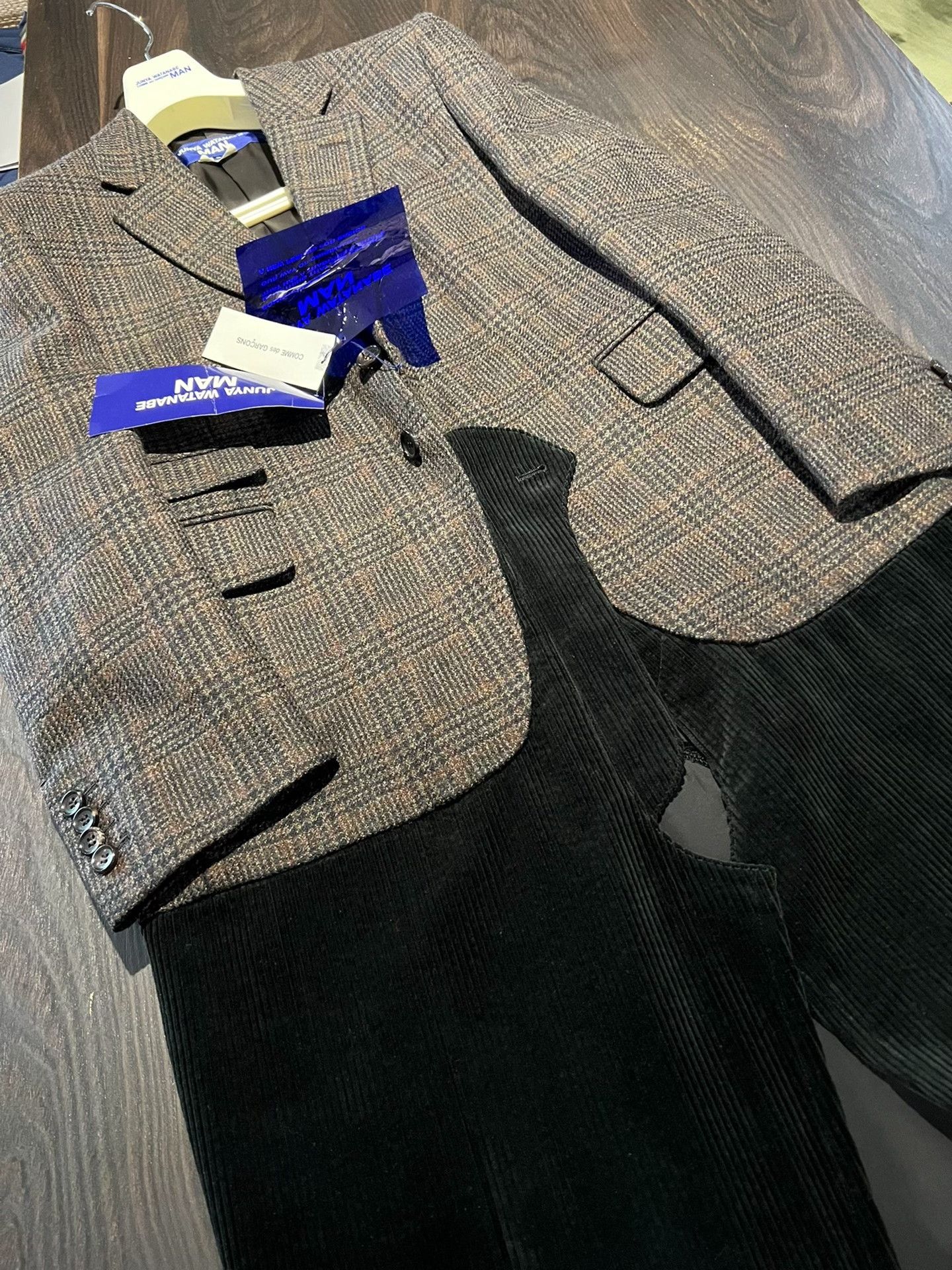 Junya Watanabe Junya Watanabe FW24 Men's Runway Patchwork Coat Size US S / EU 44-46 / 1 - 5 Thumbnail