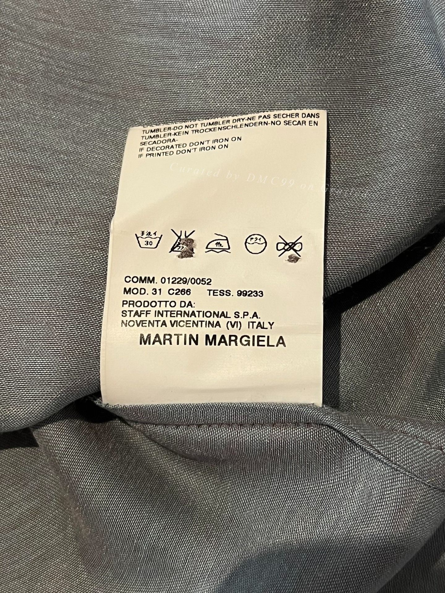 Maison Margiela Maison Martin Margiela 05 FW Gold Metallic Silk Shirt Size S / US 4 / IT 40 - 6 Thumbnail