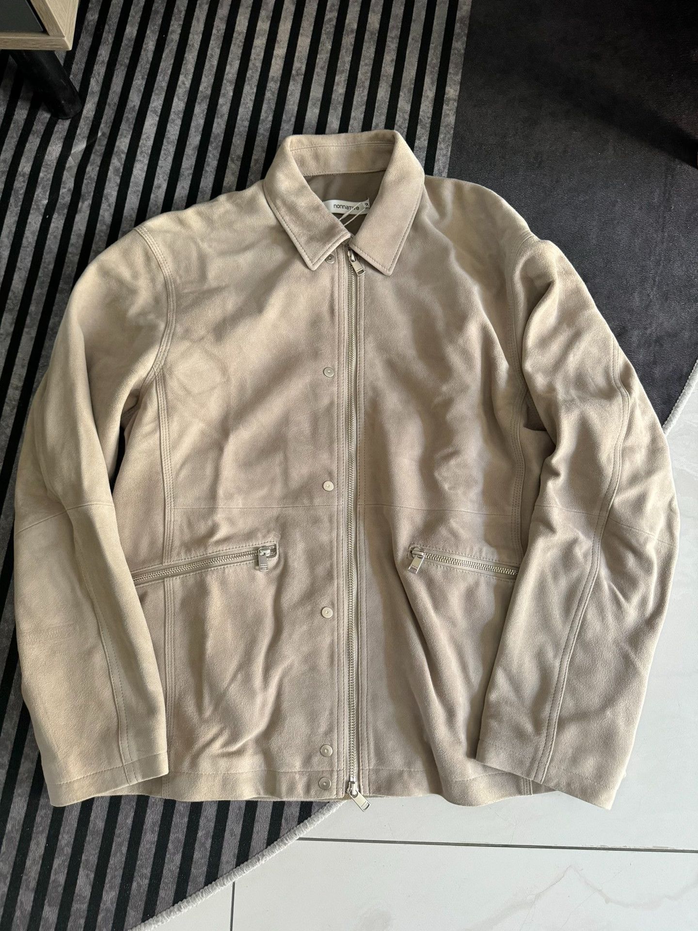 Nonnative NONNATIVE Farmer Jacket Sheep Leather Gore-Tex Size US M / EU 48-50 / 2 - 2 Thumbnail