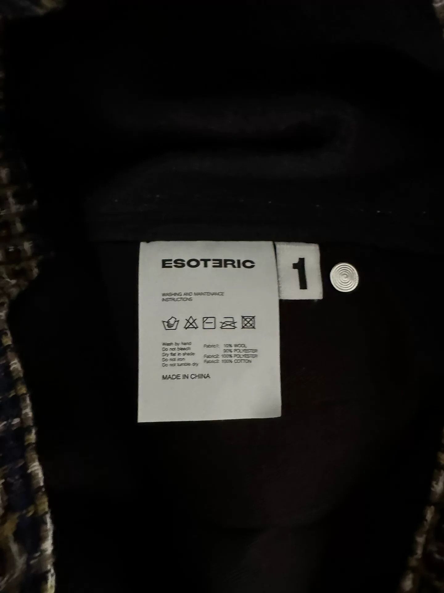 eS Esoteric Wool Plaid Baggy Pants Size US 30 / EU 46 - 4 Thumbnail