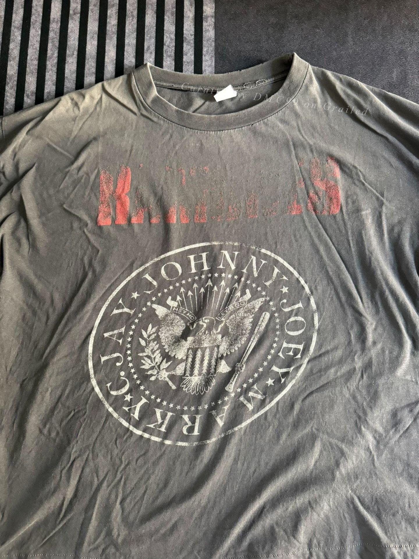 Vintage Ramones 90s Vintage Tee Size US XXL / EU 58 / 5 - 2 Thumbnail