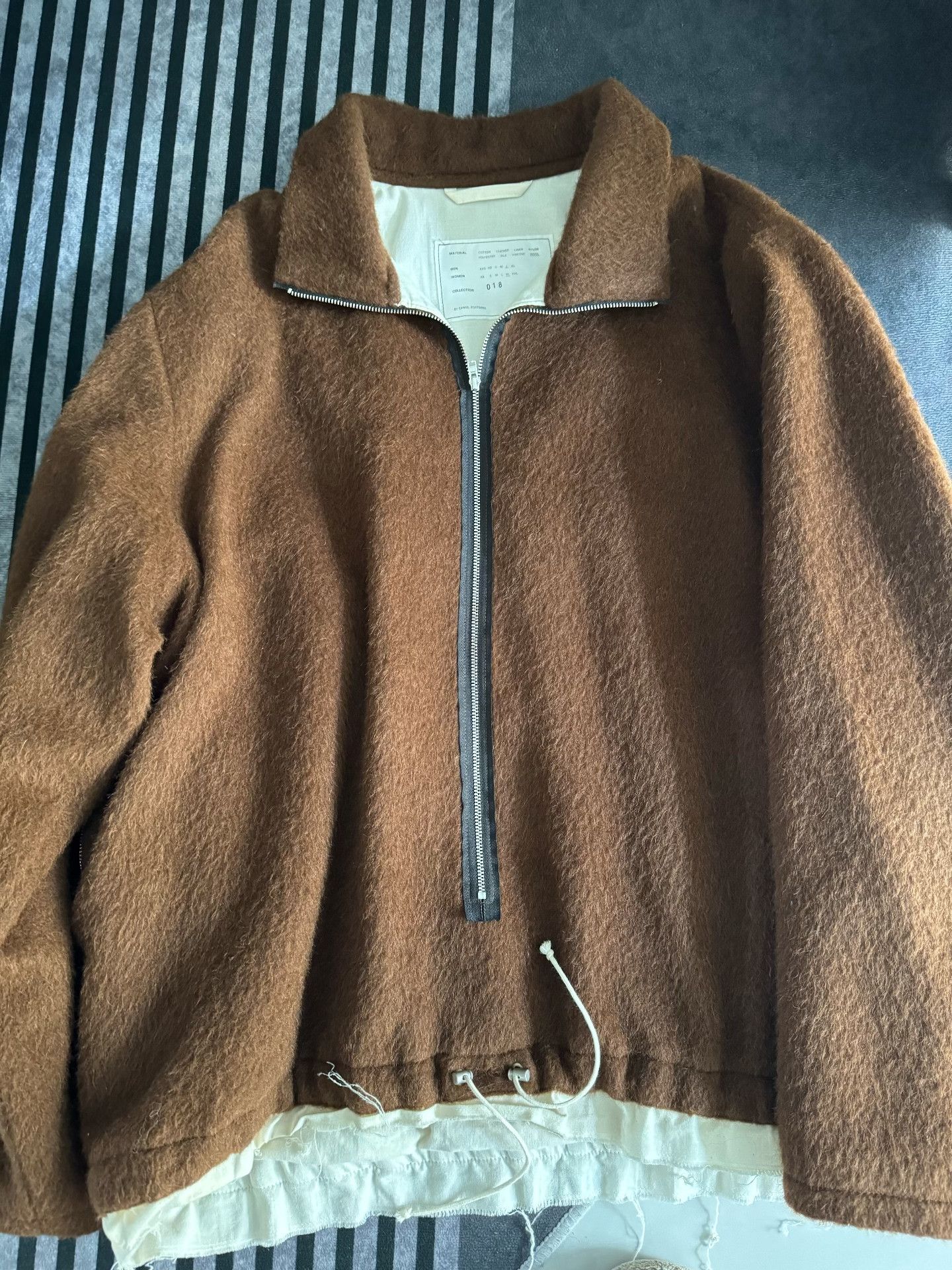 Camiel Fortgens Camiel Fortgens 24FW Alpaca Zip Pullover Jacket Size US L / EU 52-54 / 3 - 2 Thumbnail