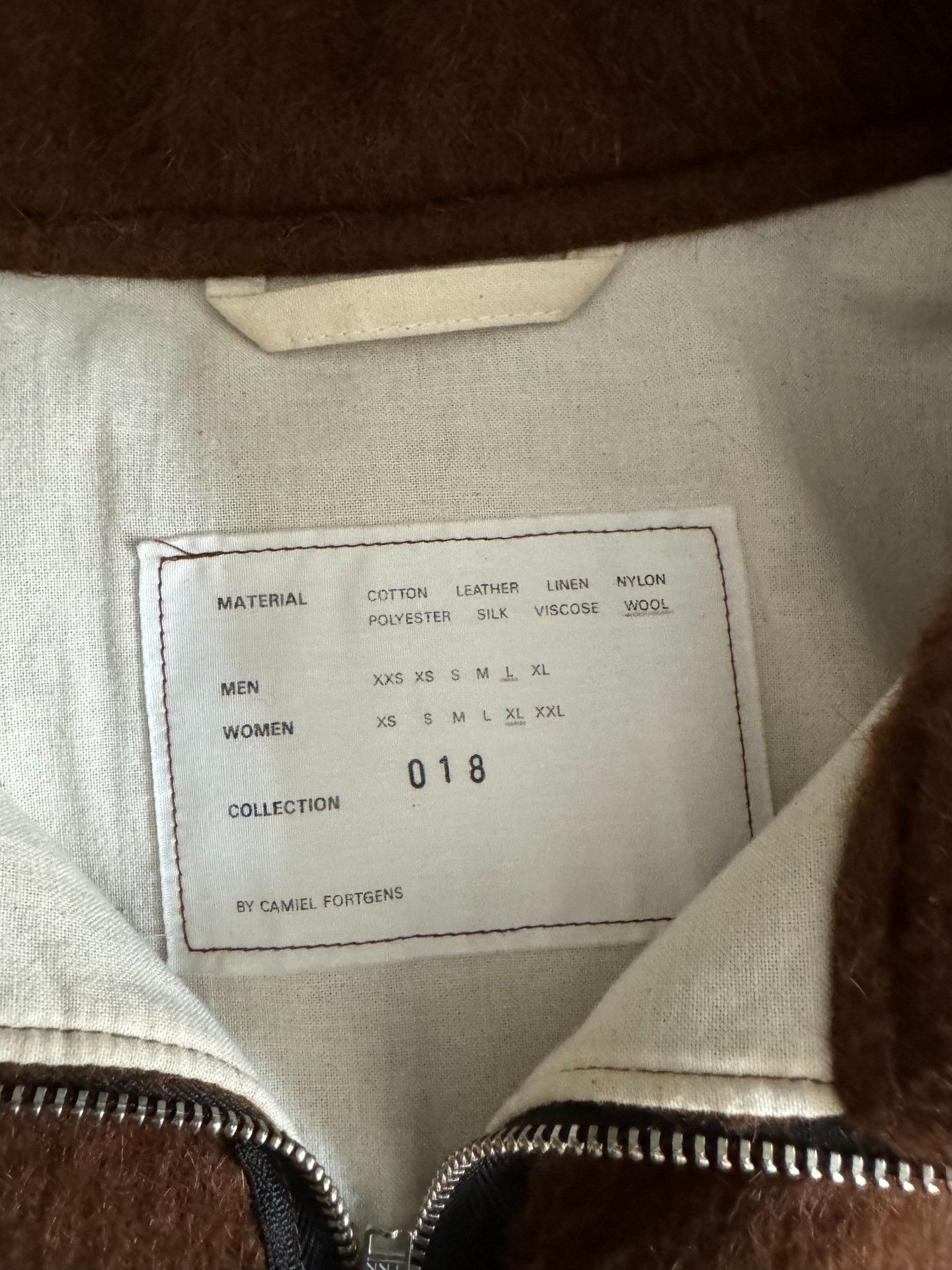Camiel Fortgens Camiel Fortgens 24FW Alpaca Zip Pullover Jacket Size US L / EU 52-54 / 3 - 3 Thumbnail