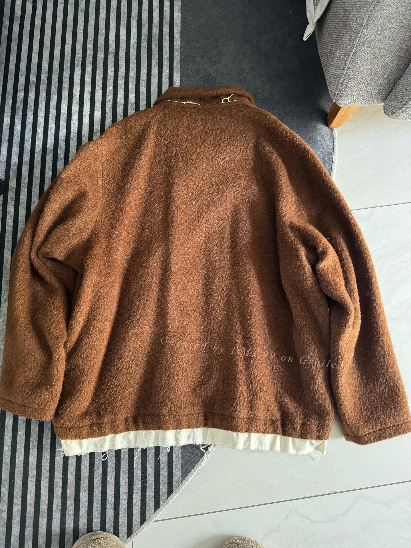 Camiel Fortgens Camiel Fortgens 24FW Alpaca Zip Pullover Jacket Size US L / EU 52-54 / 3 - 4 Thumbnail