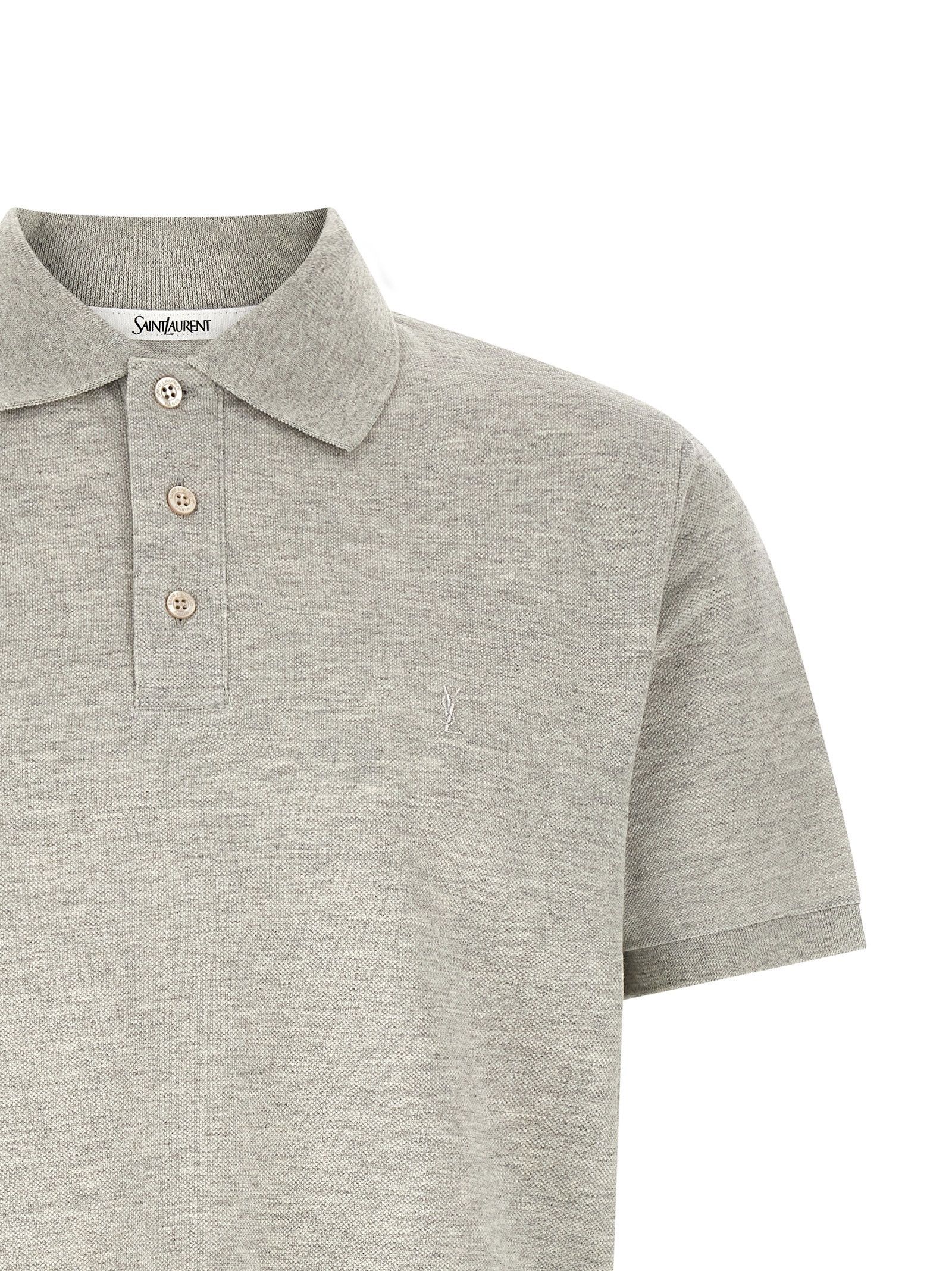 Saint Laurent Paris 'Cassandre' polo shirt Size US XXL / EU 58 / 5 - 3 Thumbnail