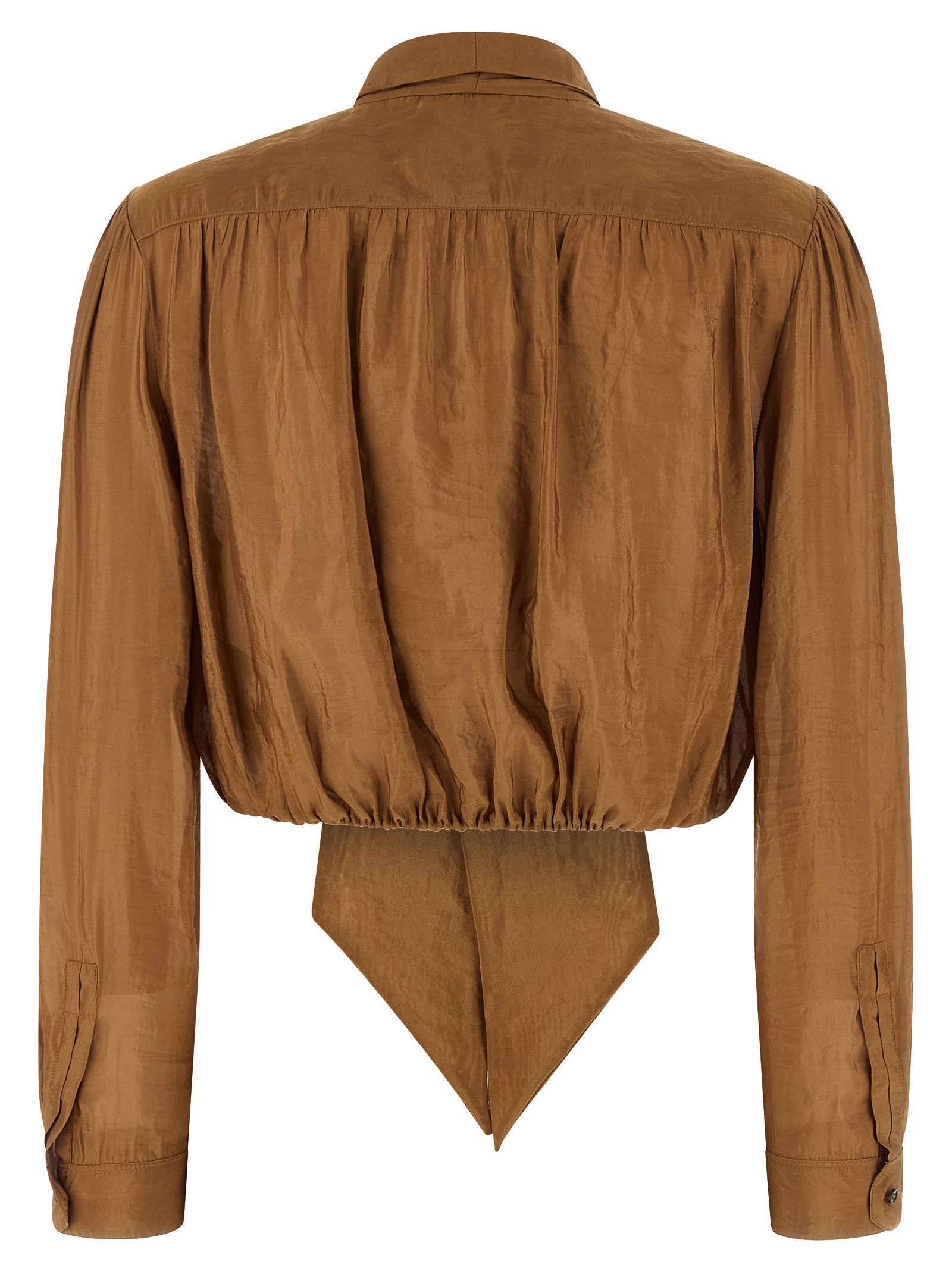 Saint Laurent Paris Lavallière neck blouse Size M / US 6-8 / IT 42-44 - 3 Thumbnail