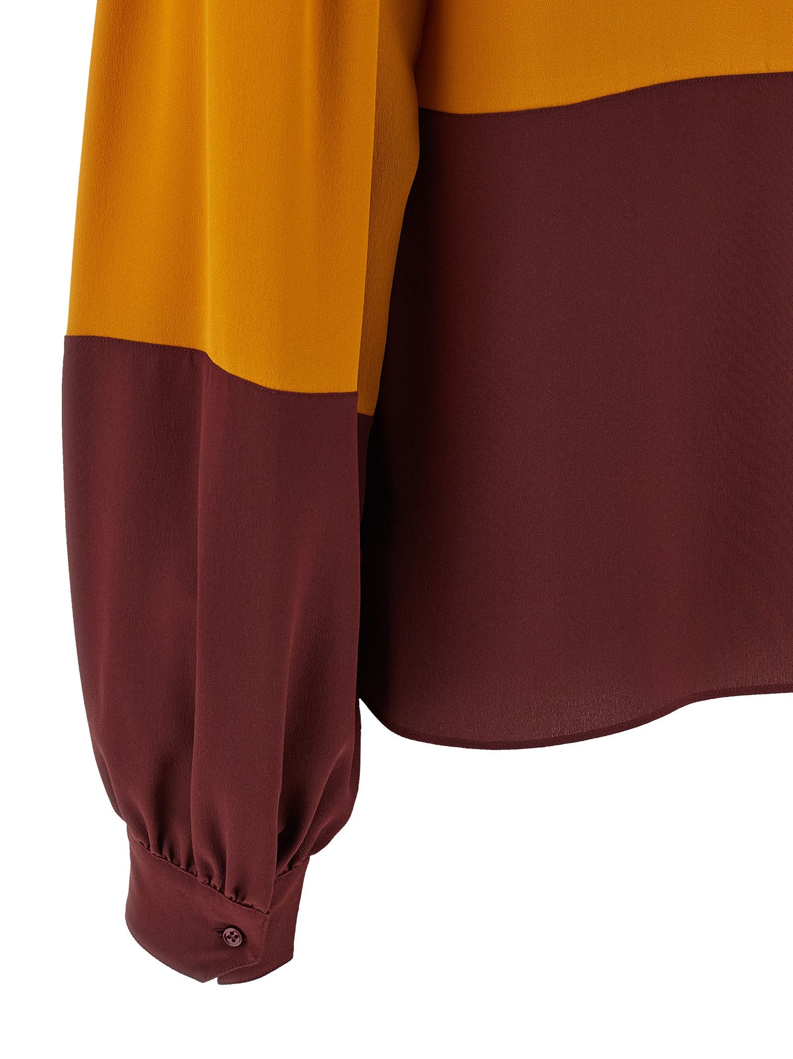 Saint Laurent Paris Color-block blouse Size S / US 4 / IT 40 - 4 Thumbnail