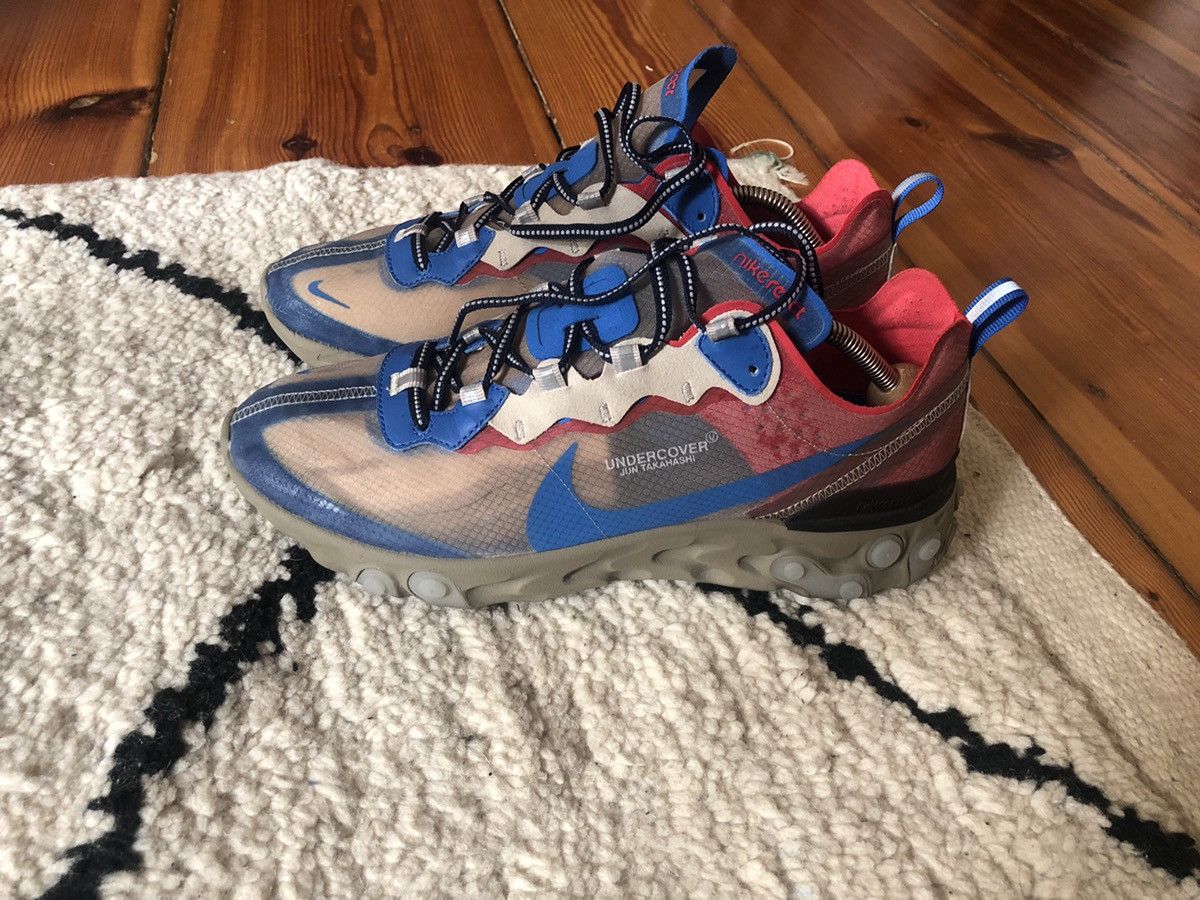 Nike Undercover Nike x Undercover React Element 87 Beige Grailed