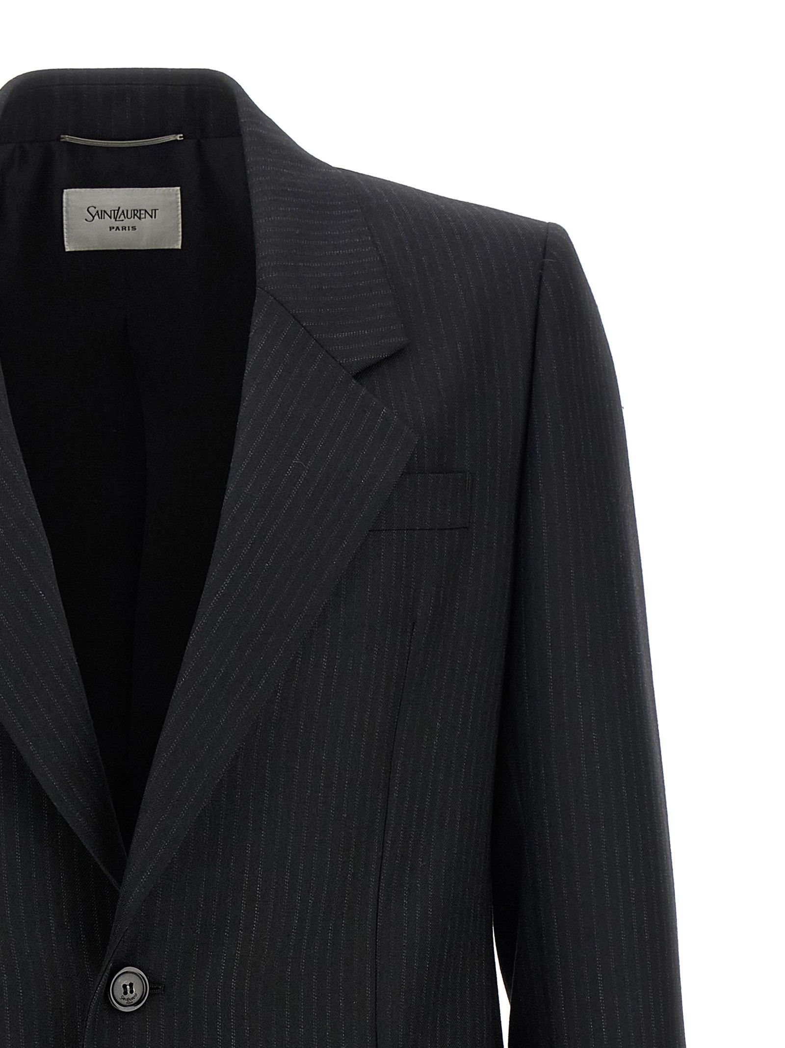 Saint Laurent Paris Pinstripe blazer Size US XXL / EU 58 / 5 - 3 Thumbnail