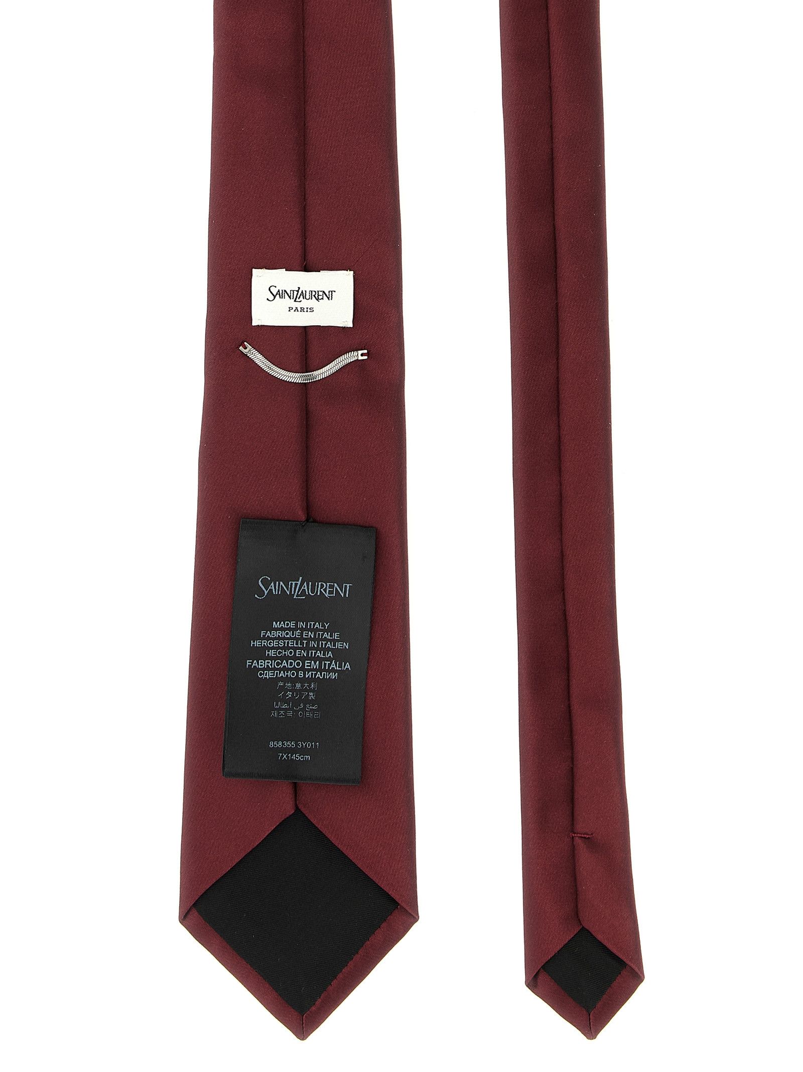Saint Laurent Paris Silk tie Size ONE SIZE - 2 Thumbnail
