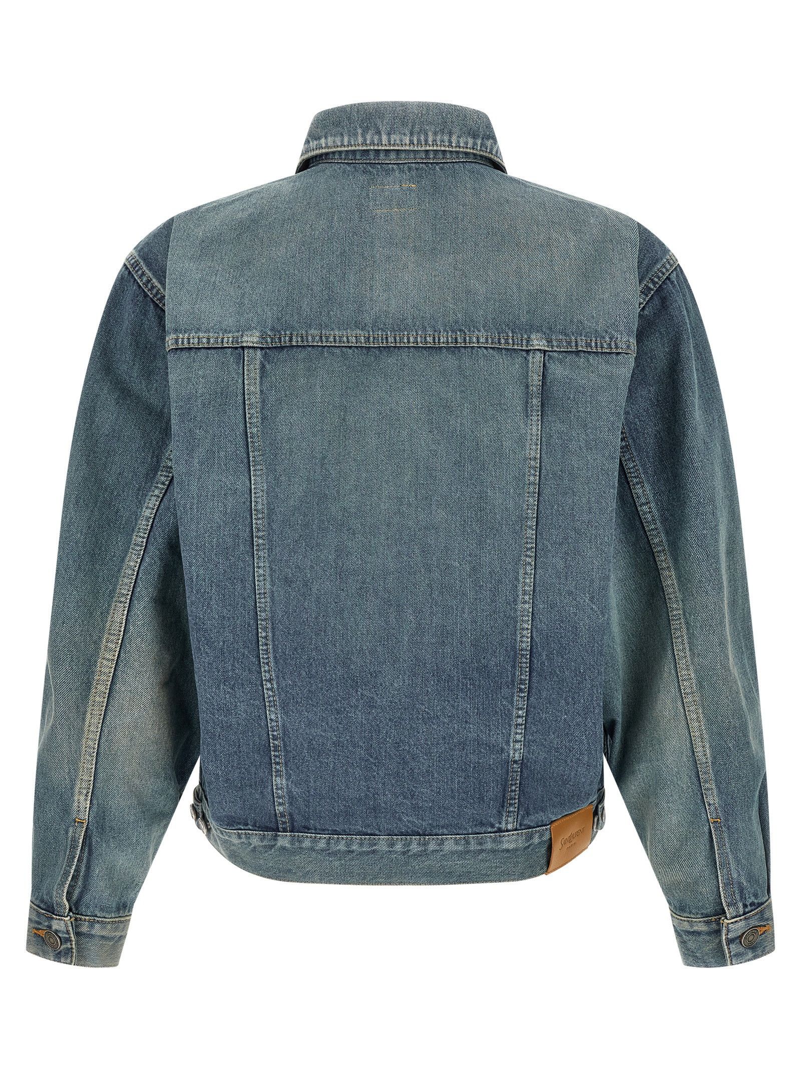 Saint Laurent Paris 'Trucker' jacket Size US M / EU 48-50 / 2 - 2 Thumbnail
