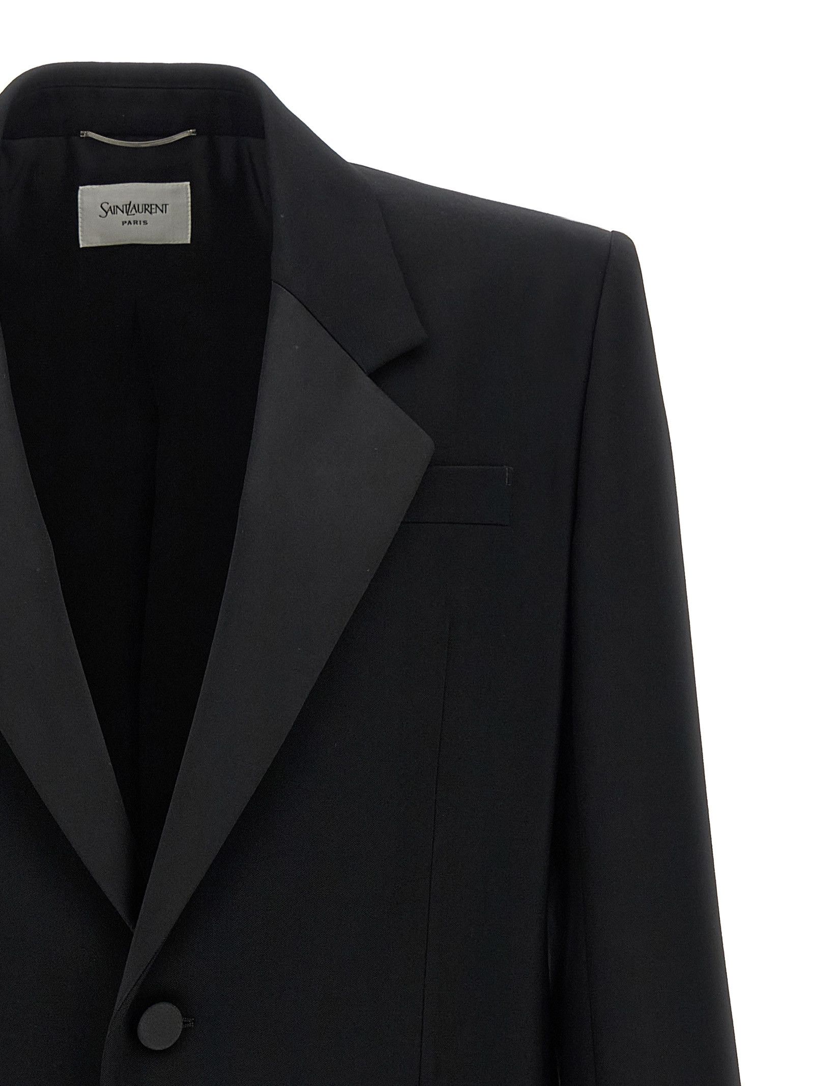 Saint Laurent Paris 'Smoking' blazer Size US XL / EU 56 / 4 - 3 Thumbnail