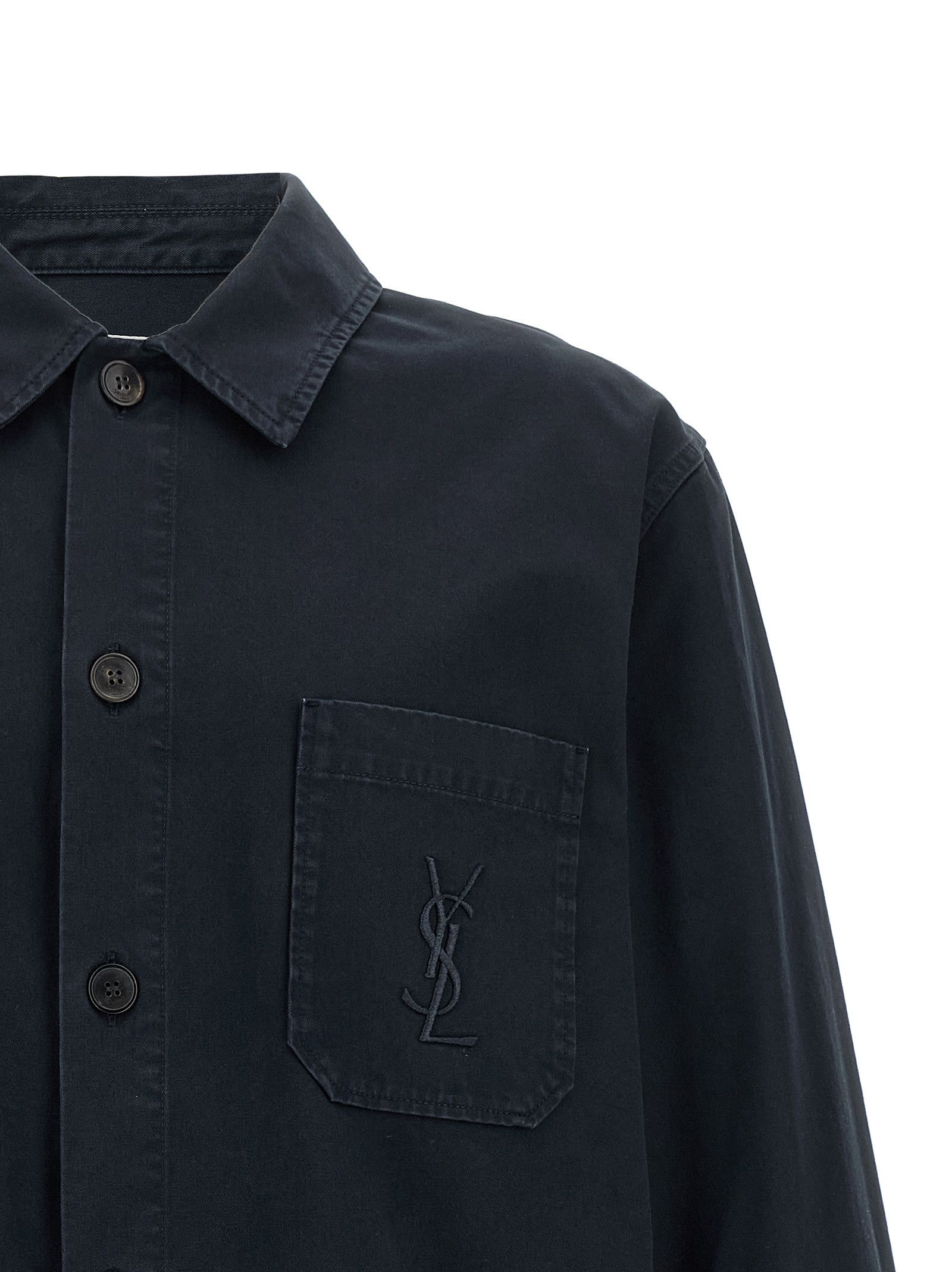 Saint Laurent Paris 'Cassandre' overshirt Size US XXL / EU 58 / 5 - 3 Thumbnail