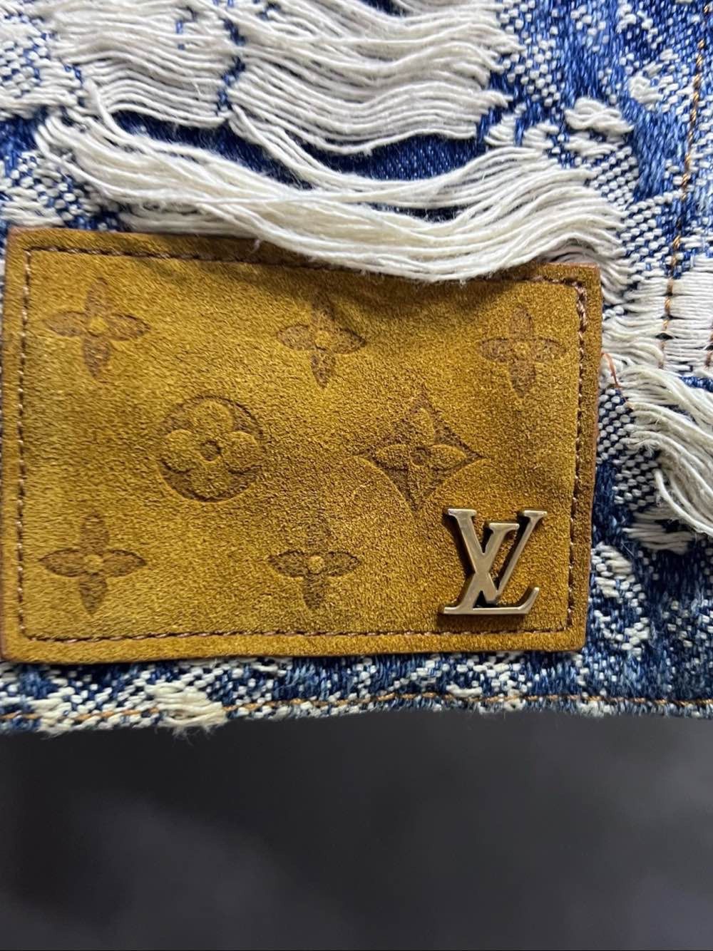 Louis Vuitton Louis Vuitton Floral Jacquard Denim Jacket Size 52 Size US L / EU 52-54 / 3 - 5 Thumbnail