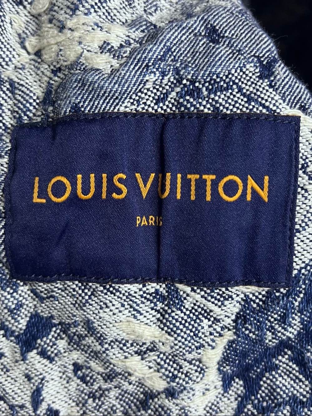 Louis Vuitton Louis Vuitton Floral Jacquard Denim Jacket Size 52 Size US L / EU 52-54 / 3 - 3 Thumbnail