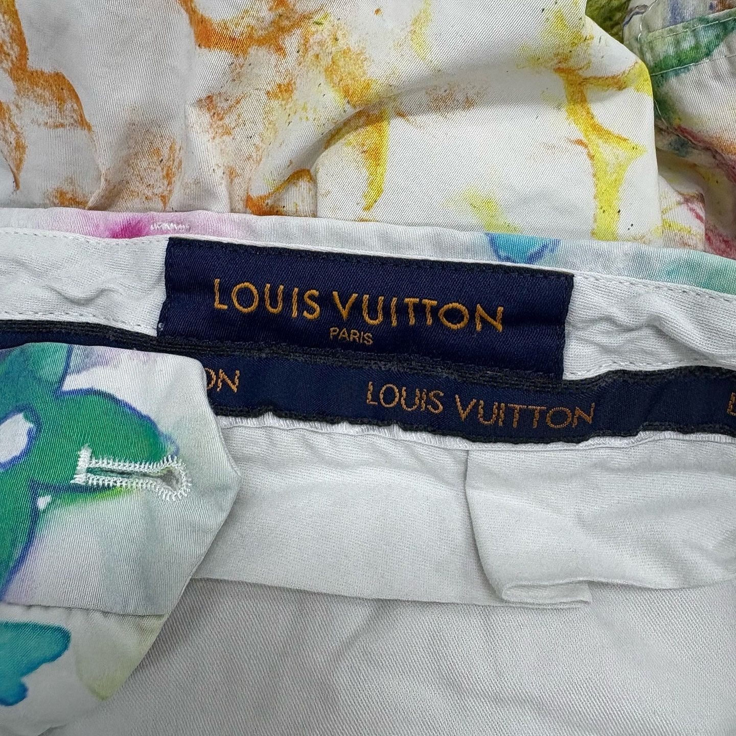 Louis Vuitton Louis Vuitton Watercolor Monogram Shorts Size 28 Size US 28 / EU 44 - 3 Thumbnail