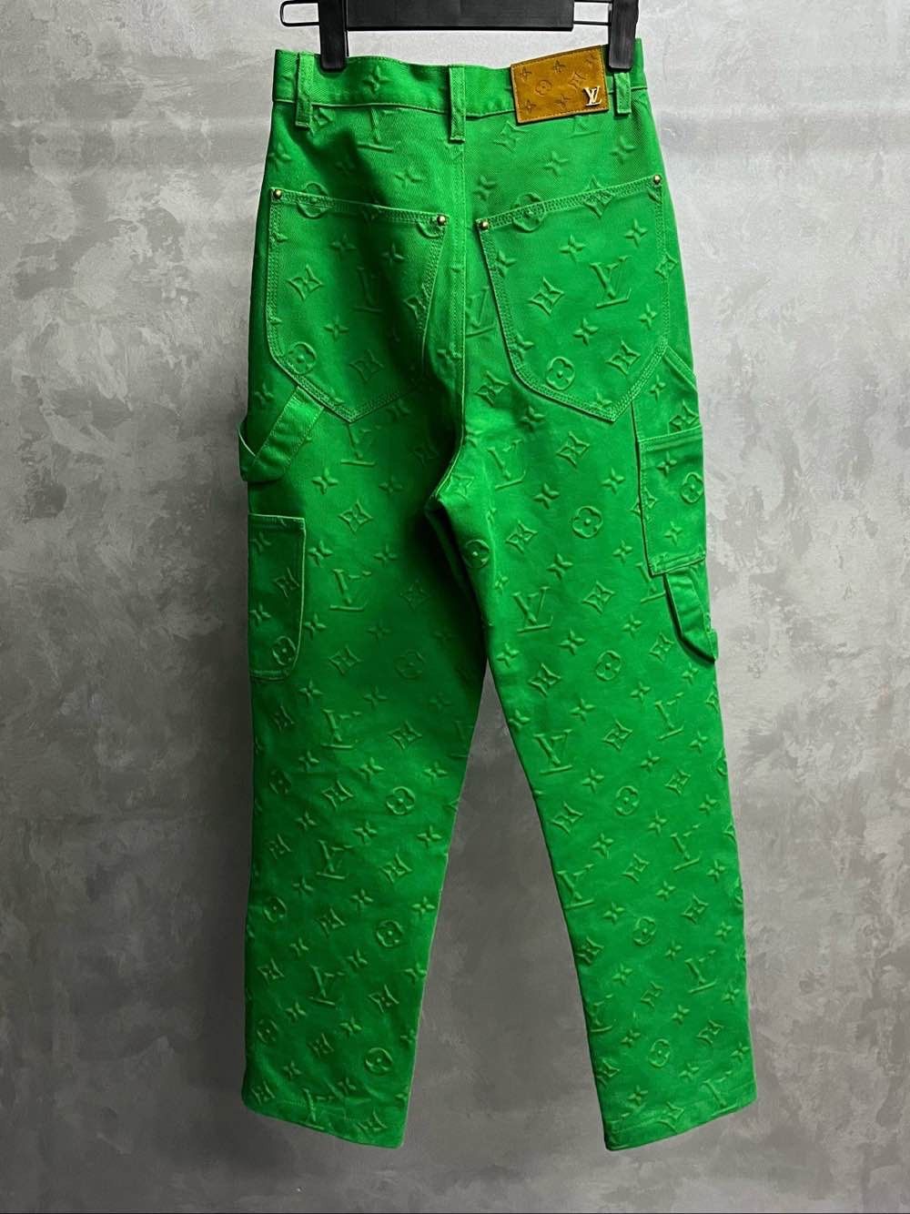 Louis Vuitton Louis Vuitton Monogram Denim Cargo Pants Size 29 Size US 29 - 2 Thumbnail