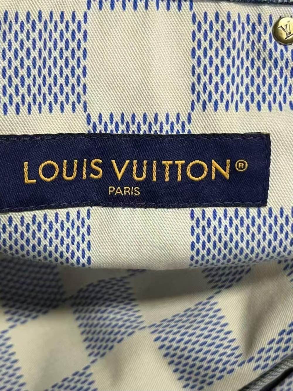 Louis Vuitton Louis Vuitton Logo Embroidered Denim Jeans Size 26 Size US 26 / EU 42 - 3 Thumbnail