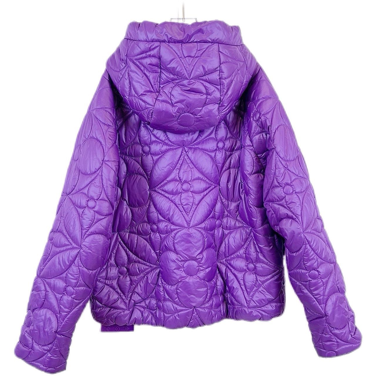 Louis Vuitton Louis Vuitton Quilted Monogram Hooded Jacket Size 50 Size US M / EU 48-50 / 2 - 2 Thumbnail
