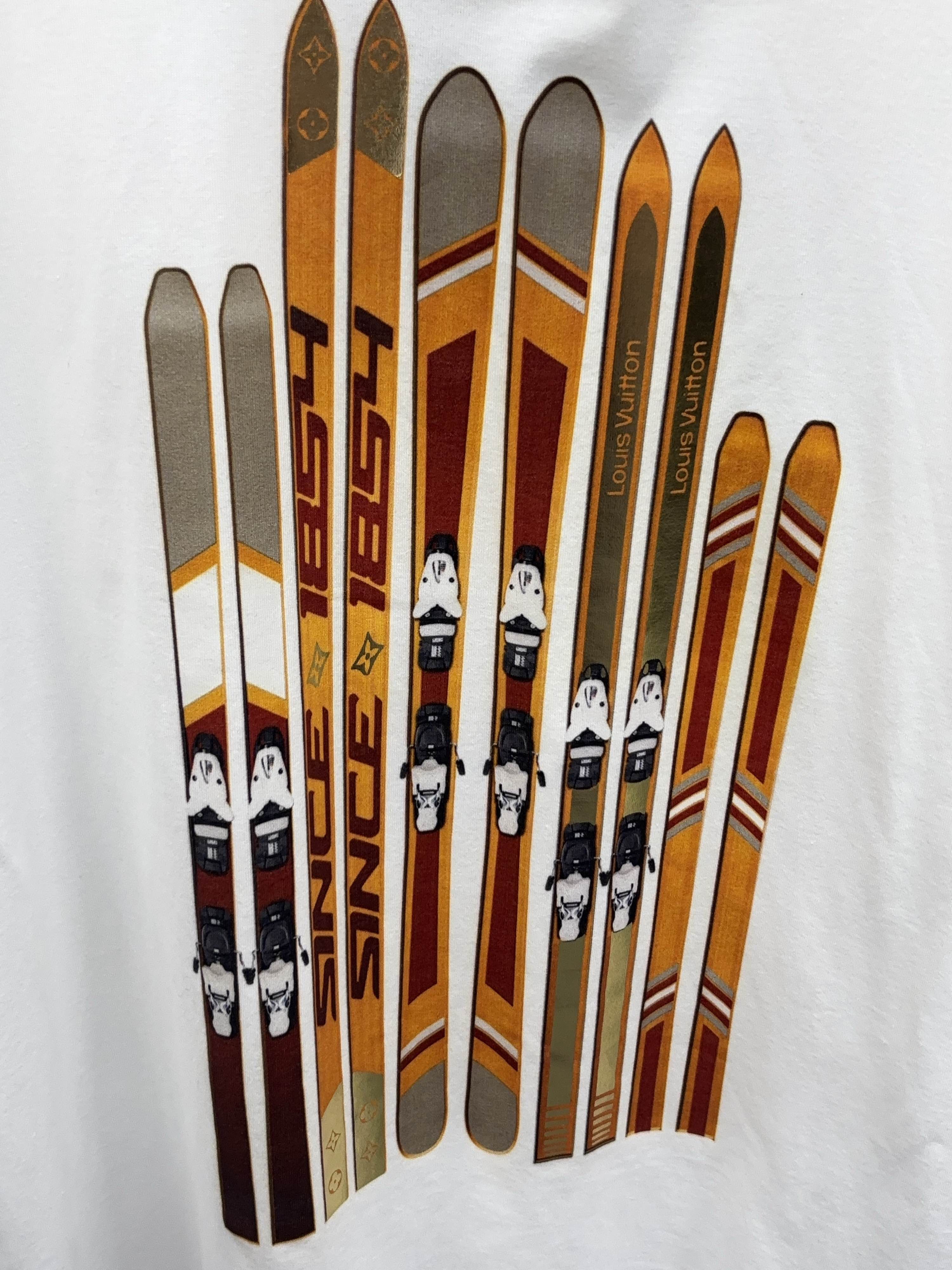 Louis Vuitton Louis Vuitton Ski Print T-Shirt Size XXL Size US XXL / EU 58 / 5 - 6 Thumbnail