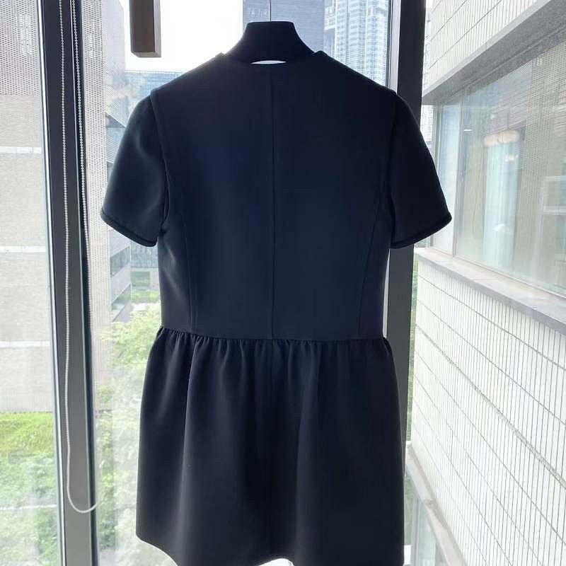 Louis Vuitton Louis Vuitton Wool Silk Zip Mini Dress Size 38 Size S / US 4 / IT 40 - 2 Thumbnail