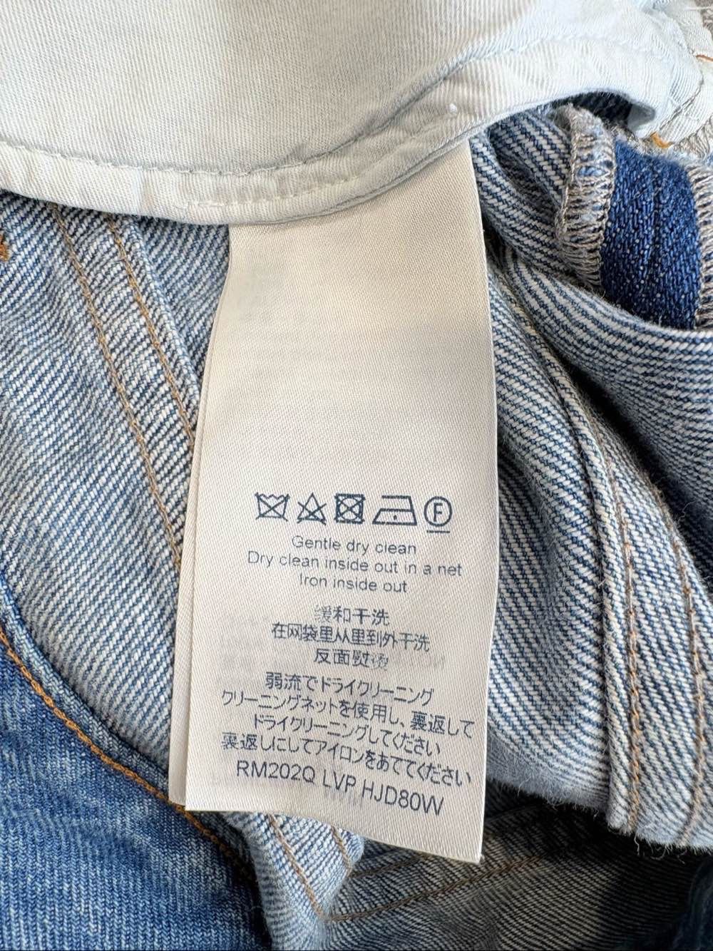 Louis Vuitton Louis Vuitton Blue Wash Denim Jeans Size 38 Size 26" / US 2 / IT 38 - 4 Thumbnail