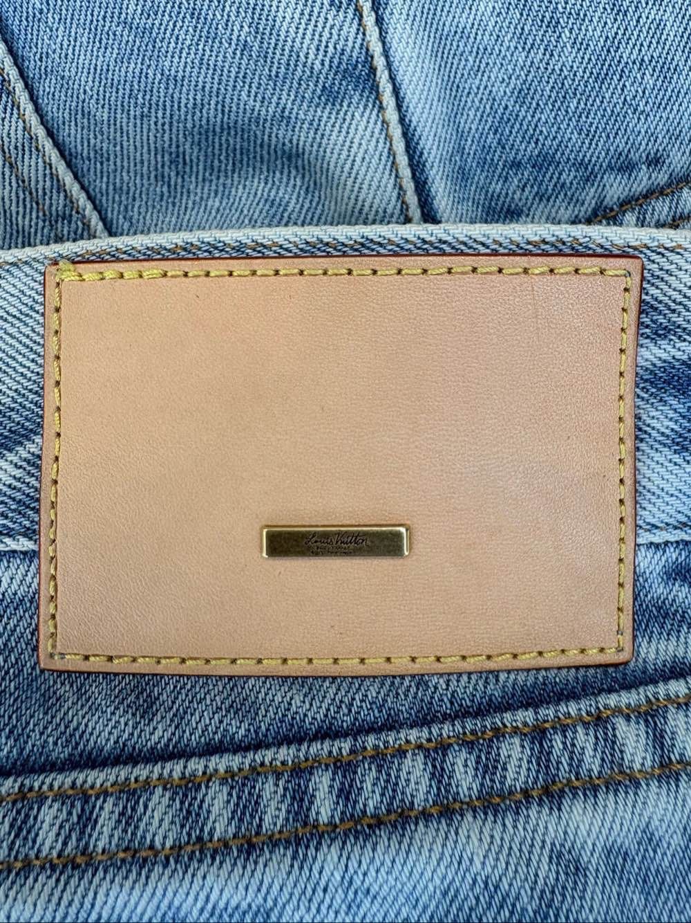 Louis Vuitton Louis Vuitton Blue Wash Denim Jeans Size 38 Size 26" / US 2 / IT 38 - 6 Thumbnail