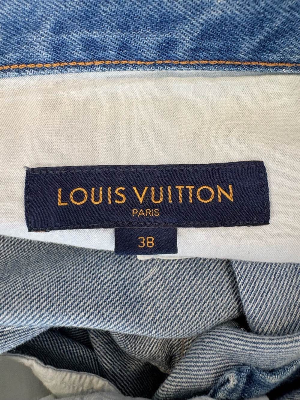 Louis Vuitton Louis Vuitton Blue Wash Denim Jeans Size 38 Size 26" / US 2 / IT 38 - 3 Thumbnail