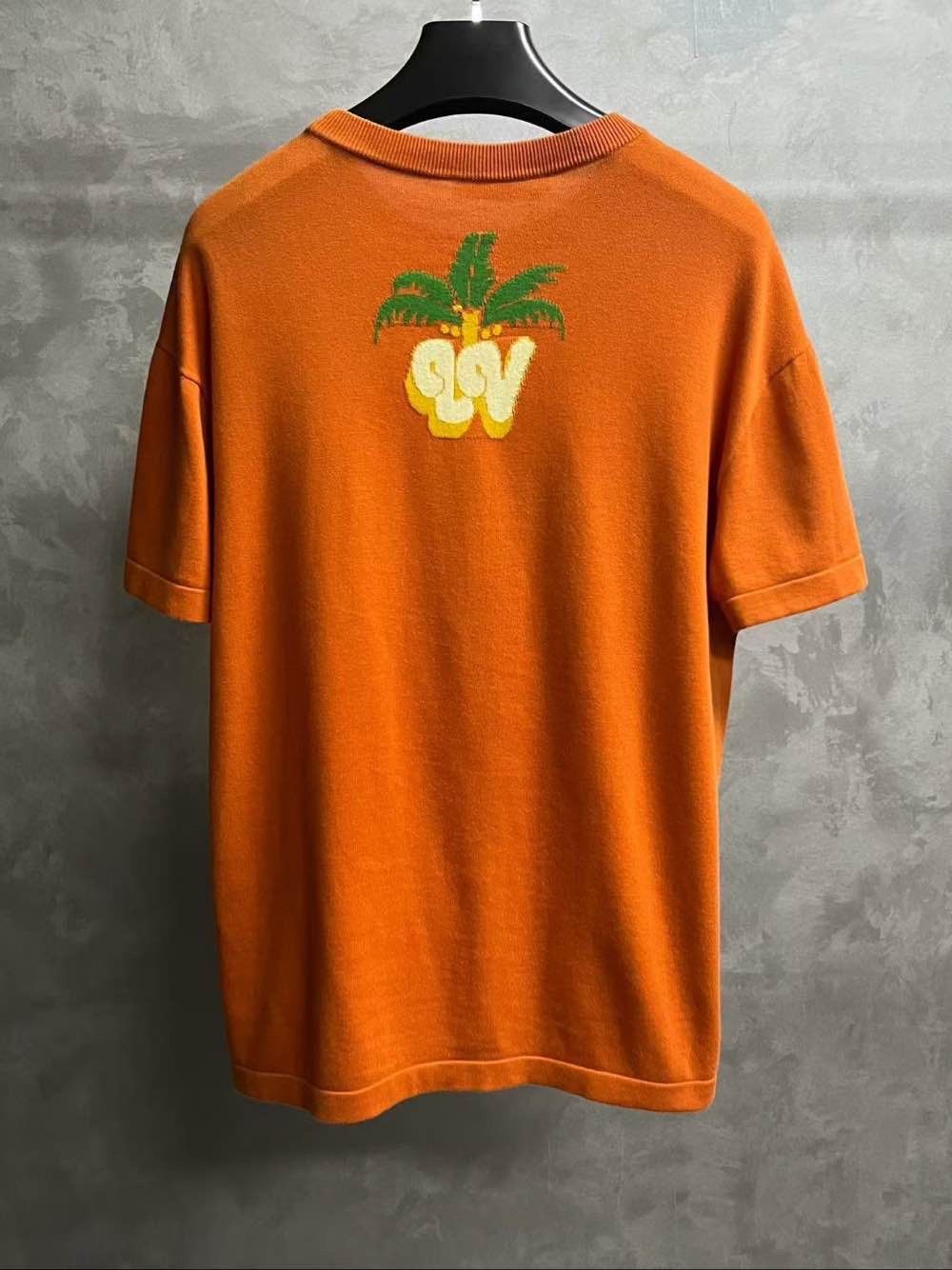 Louis Vuitton Louis Vuitton Palm Graphic Knit T-Shirt US S Size US S / EU 44-46 / 1 - 2 Thumbnail