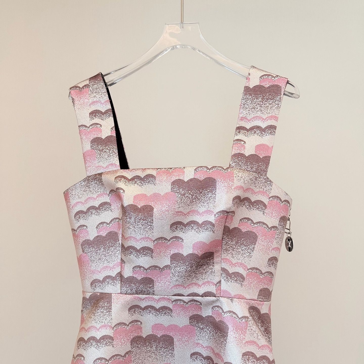 Louis Vuitton Louis Vuitton Cloud Jacquard Mini Dress Size 36 Size XS / US 0-2 / IT 36-38 - 6 Thumbnail