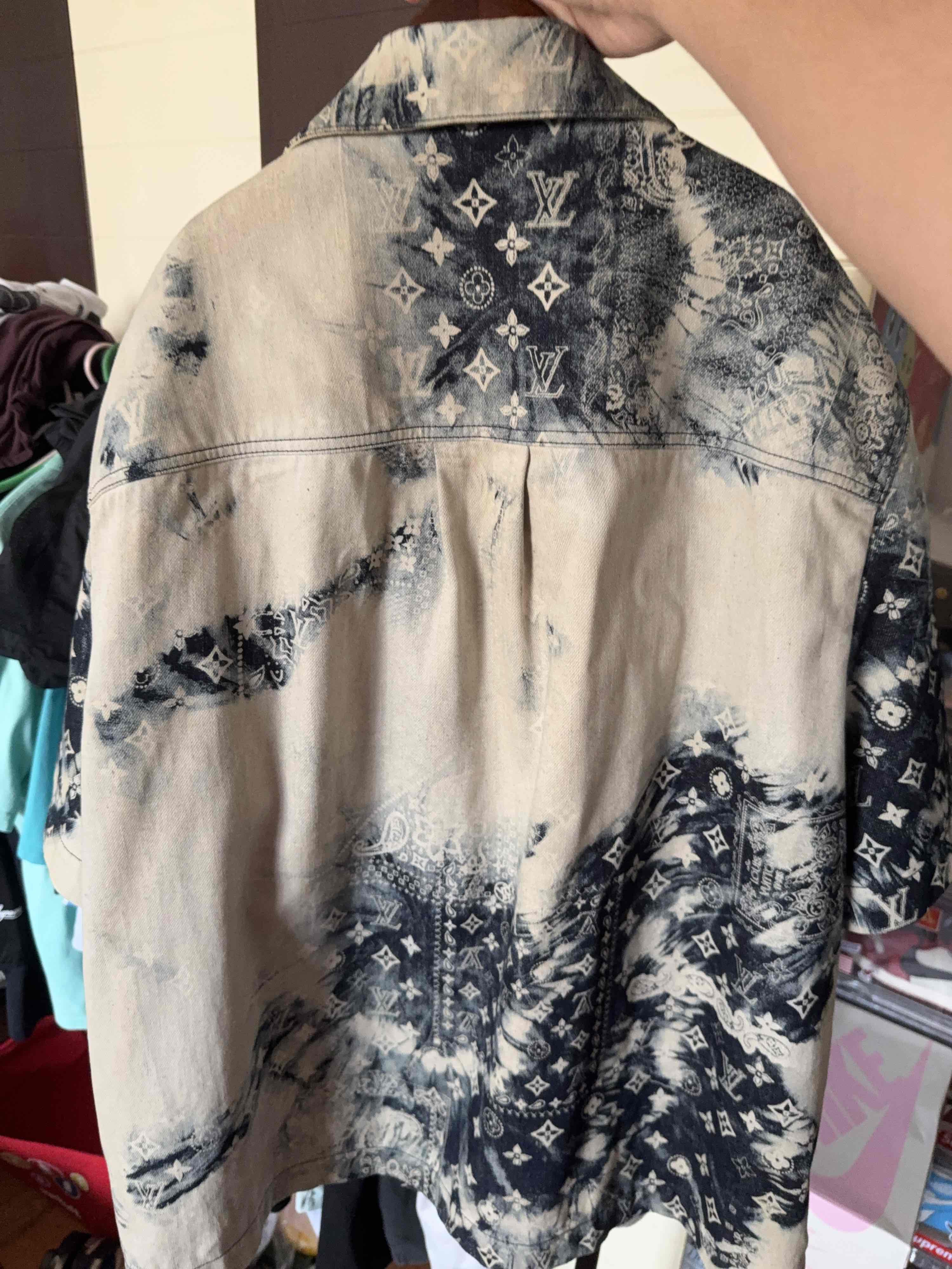 Louis Vuitton Louis Vuitton Monogram Bandana Print Short Sleeve Shirt XXL Size US XXL / EU 58 / 5 - 2 Thumbnail