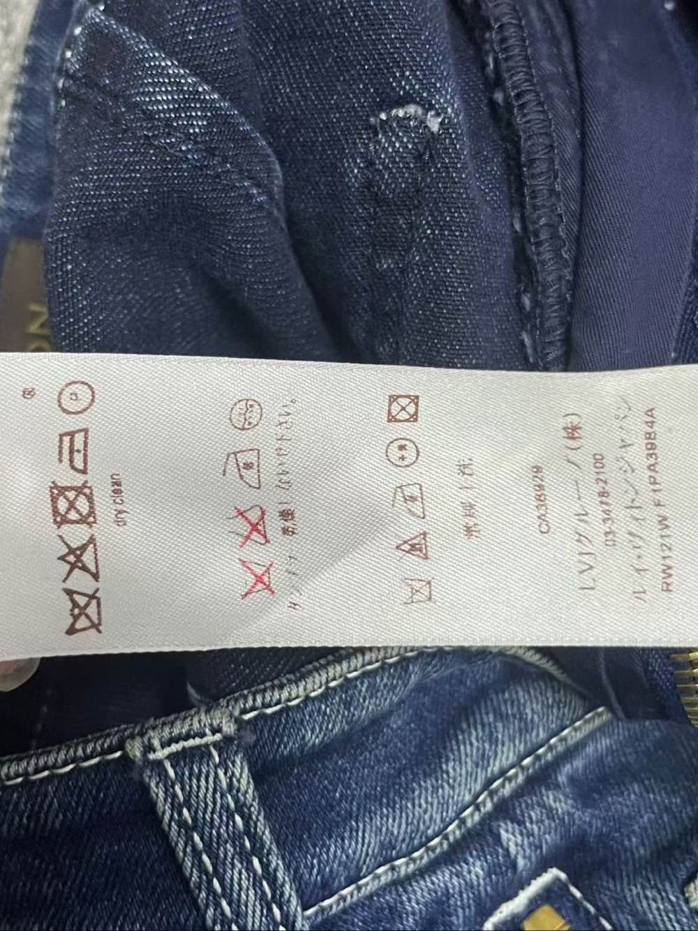 Louis Vuitton Louis Vuitton Side Zip Jeans Size 34 Size 24" / US 00 / IT 34 - 4 Thumbnail