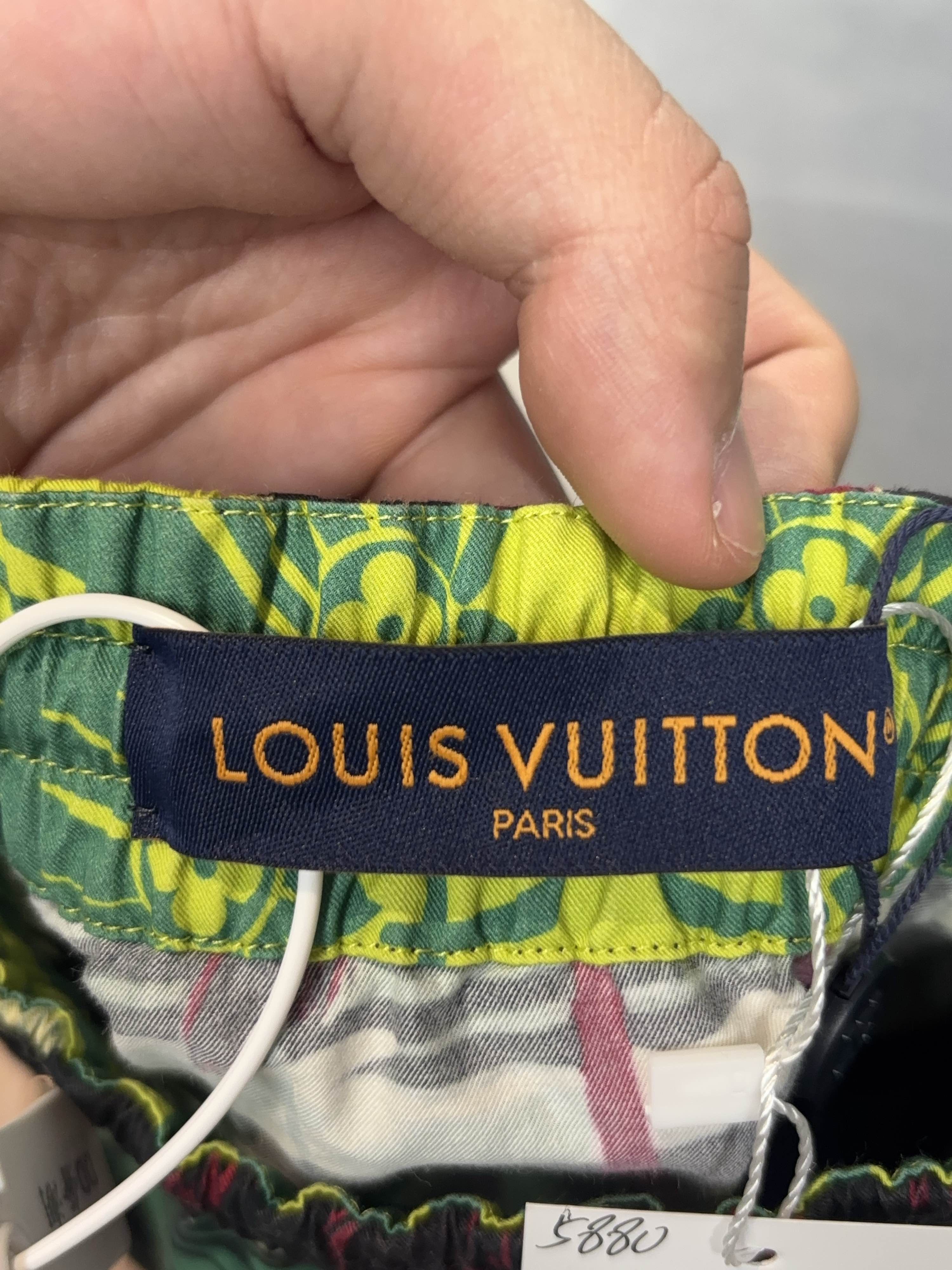 Louis Vuitton Louis Vuitton Floral Print Shorts Size 30 Size US 30 / EU 46 - 3 Thumbnail