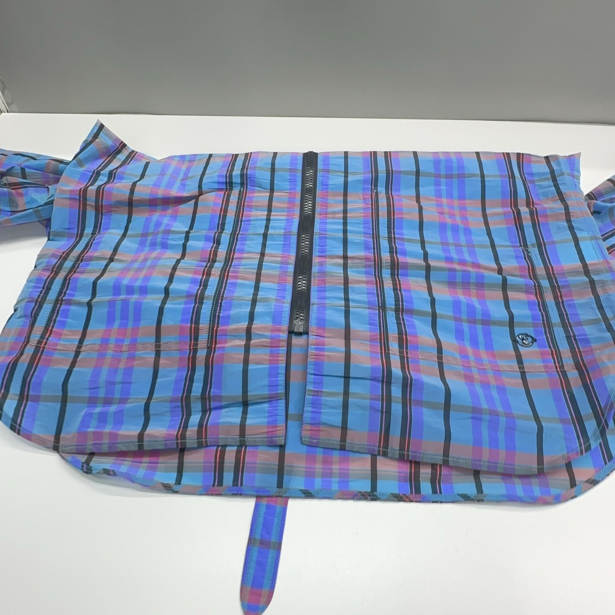 Louis Vuitton Louis Vuitton Plaid Zip-Up Jacket Size M Size US M / EU 48-50 / 2 - 7 Thumbnail