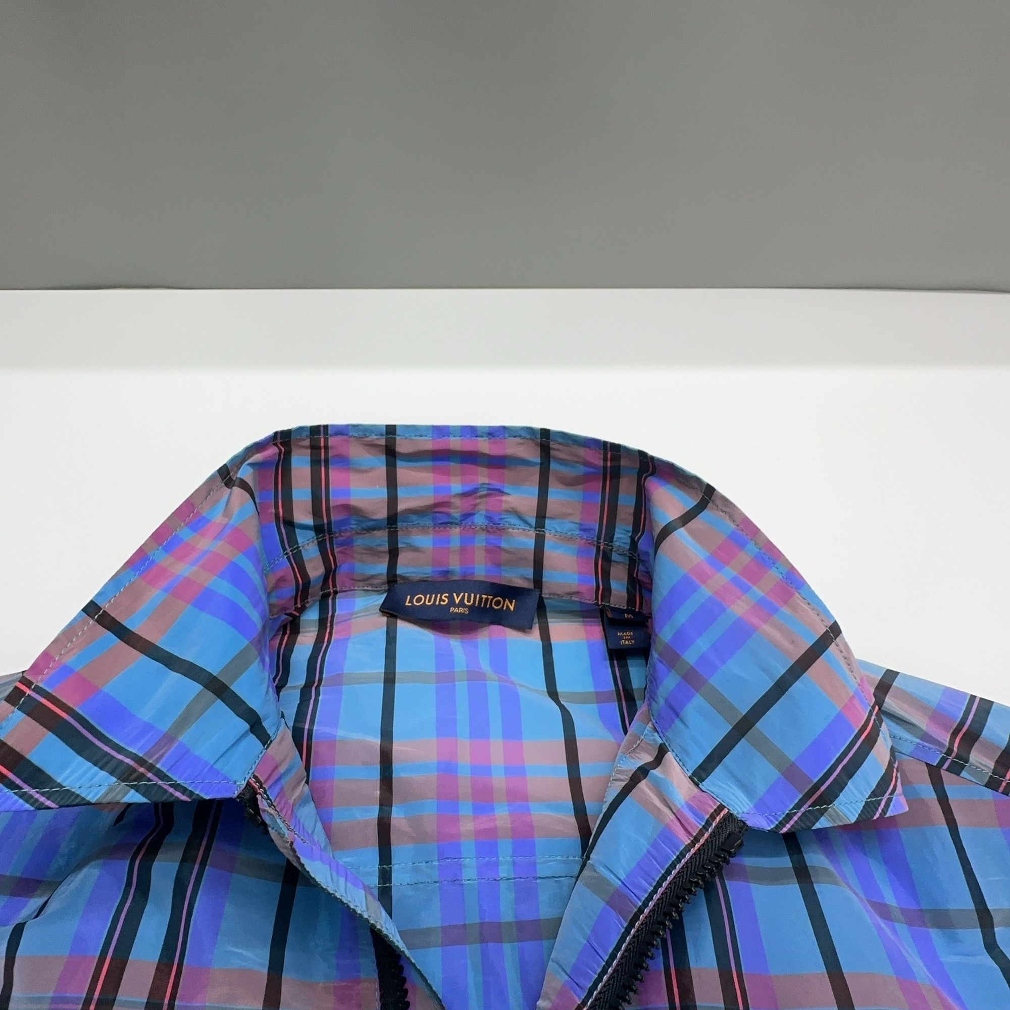 Louis Vuitton Louis Vuitton Plaid Zip-Up Jacket Size M Size US M / EU 48-50 / 2 - 5 Thumbnail