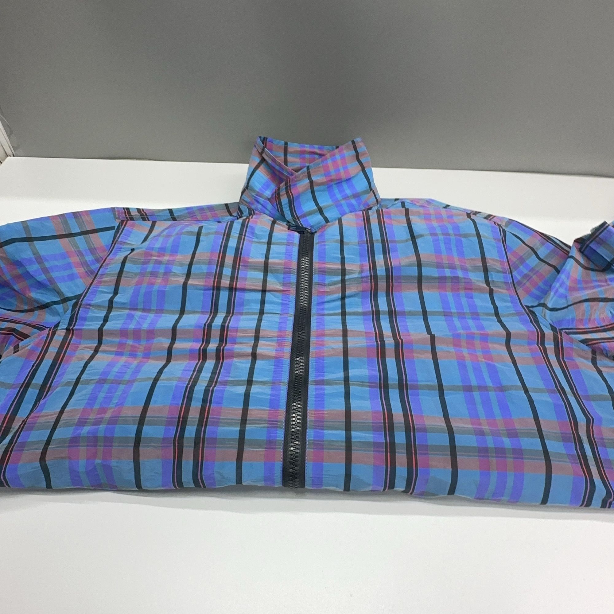 Louis Vuitton Louis Vuitton Plaid Zip-Up Jacket Size M Size US M / EU 48-50 / 2 - 6 Thumbnail