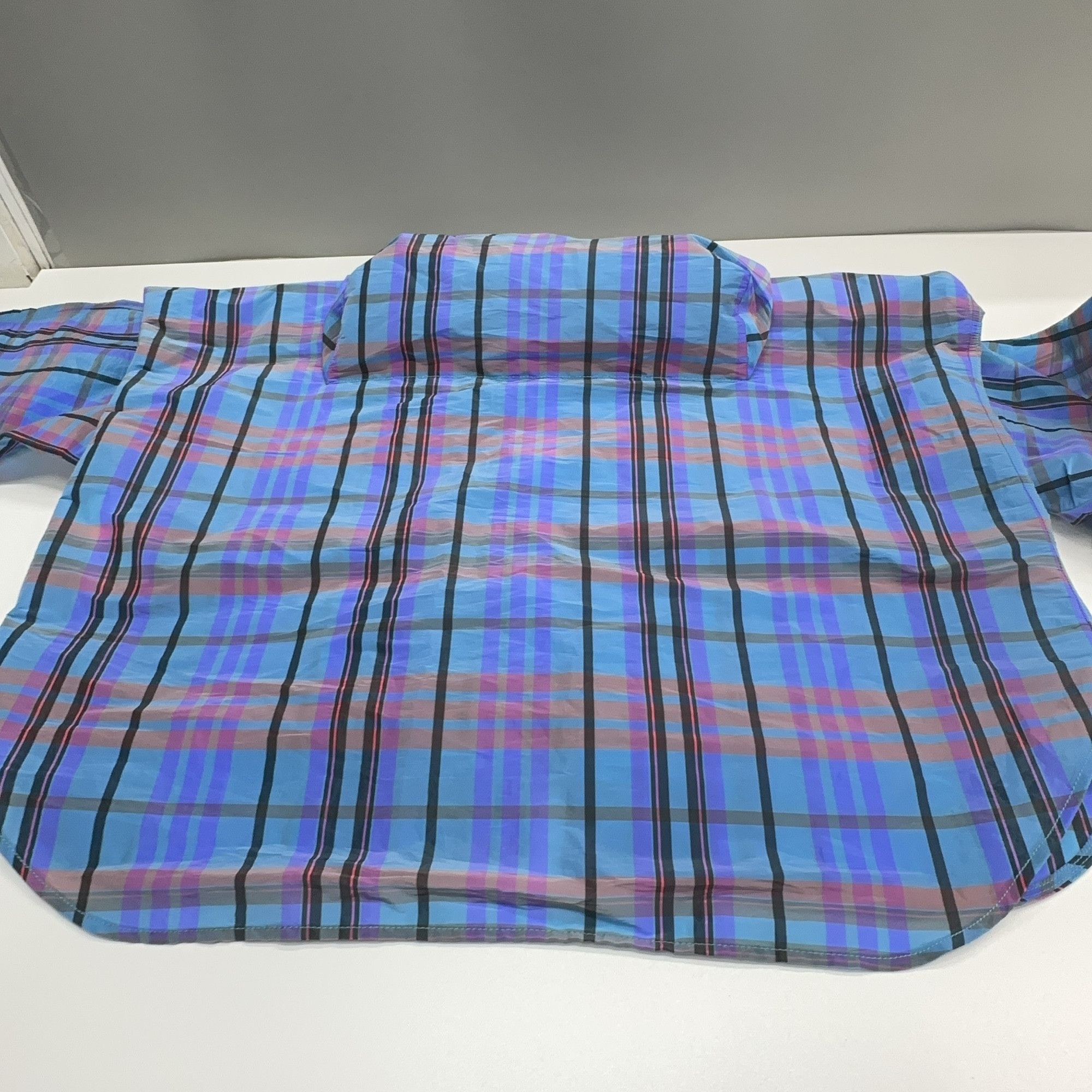 Louis Vuitton Louis Vuitton Plaid Zip-Up Jacket Size M Size US M / EU 48-50 / 2 - 14 Thumbnail