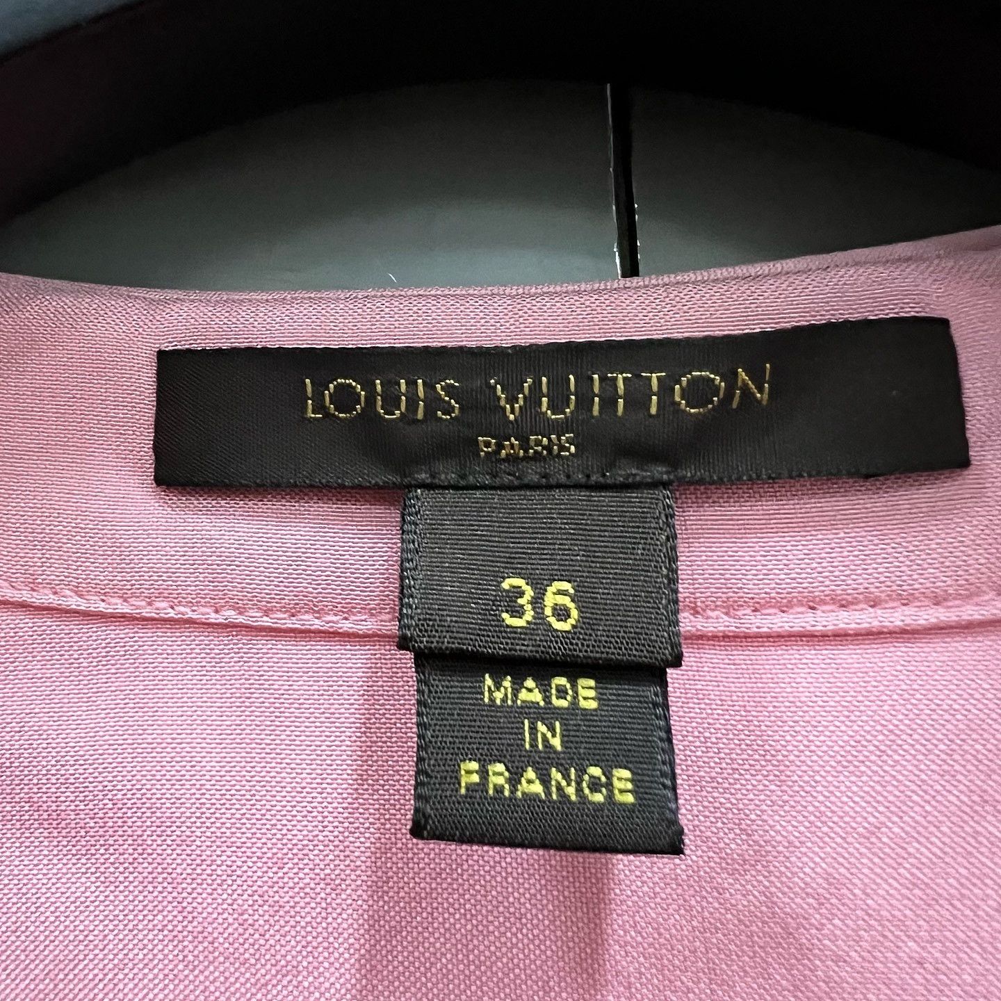 Louis Vuitton Louis Vuitton Pink Button Up Shirt Size 36 Size XS / US 0-2 / IT 36-38 - 3 Thumbnail