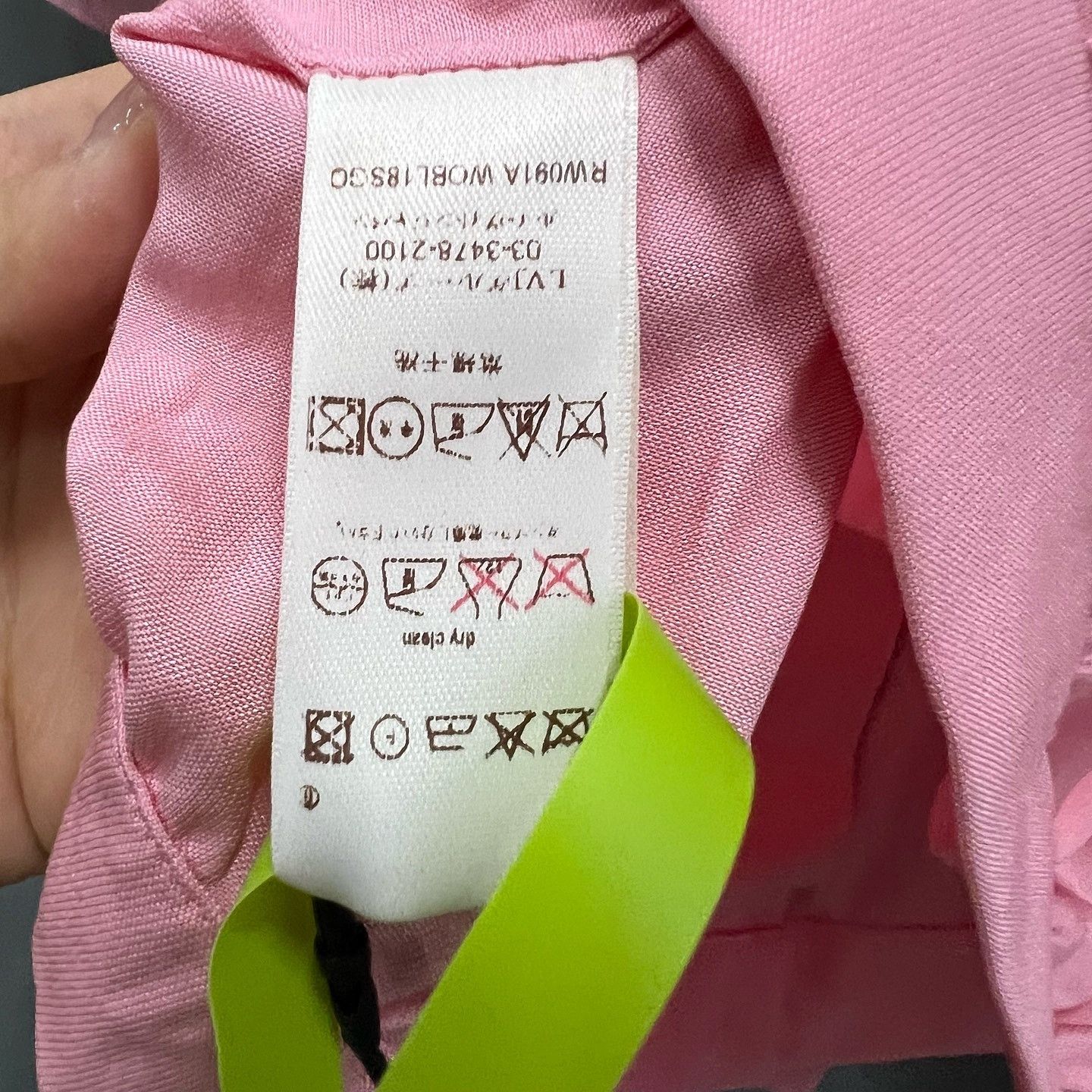 Louis Vuitton Louis Vuitton Pink Button Up Shirt Size 36 Size XS / US 0-2 / IT 36-38 - 4 Thumbnail
