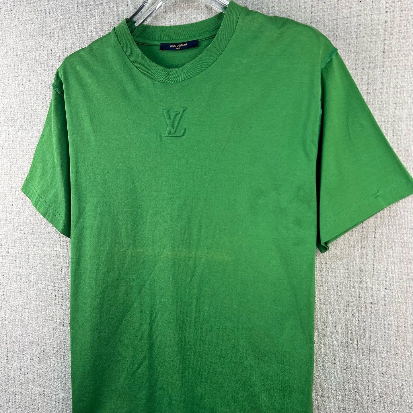 Louis Vuitton Louis Vuitton Embroidered Logo T-Shirt Size L Size US L / EU 52-54 / 3 - 6 Thumbnail