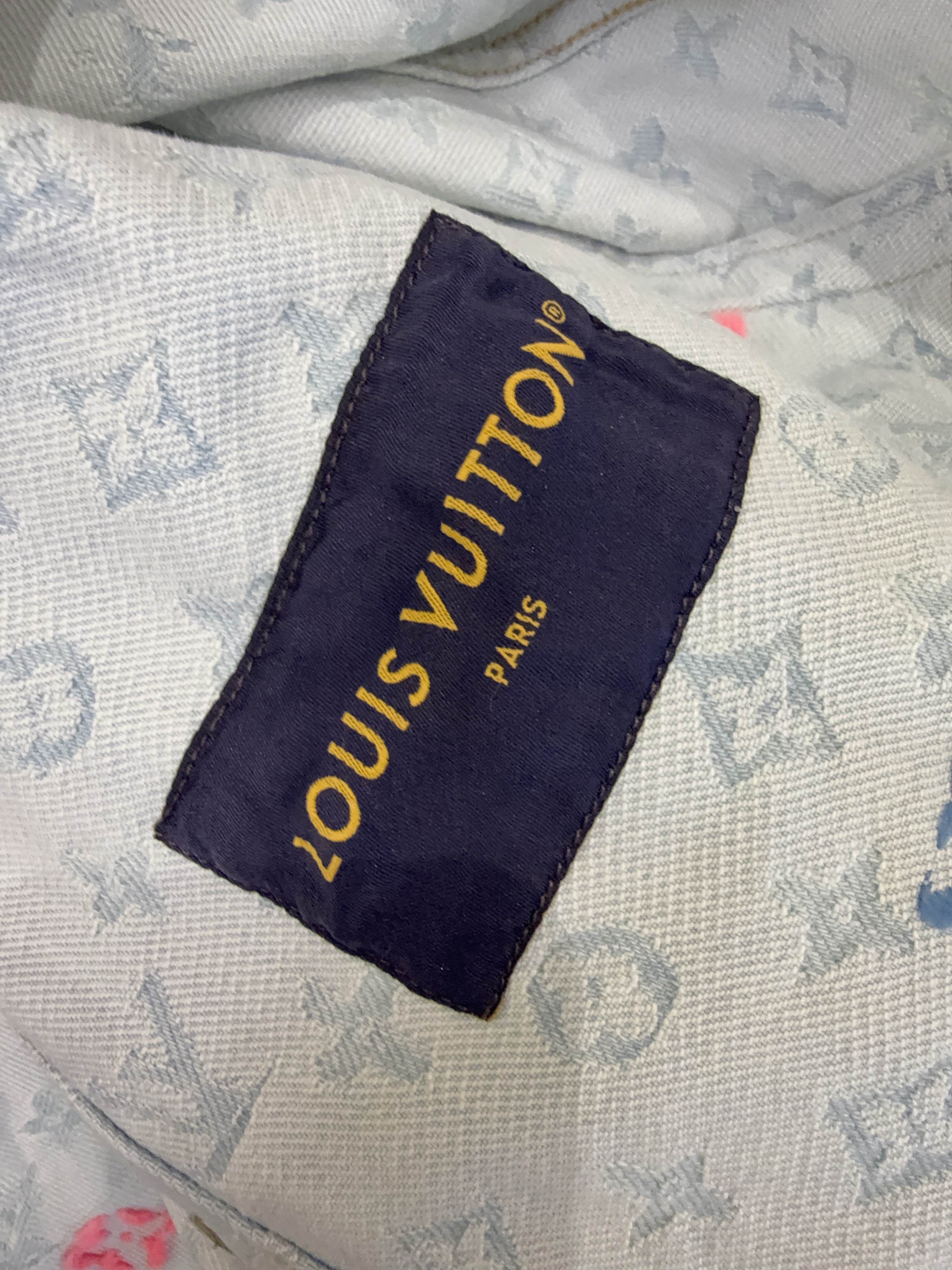 Louis Vuitton Louis Vuitton Monogram Denim Jacket Size 58 Size US XXL / EU 58 / 5 - 3 Thumbnail