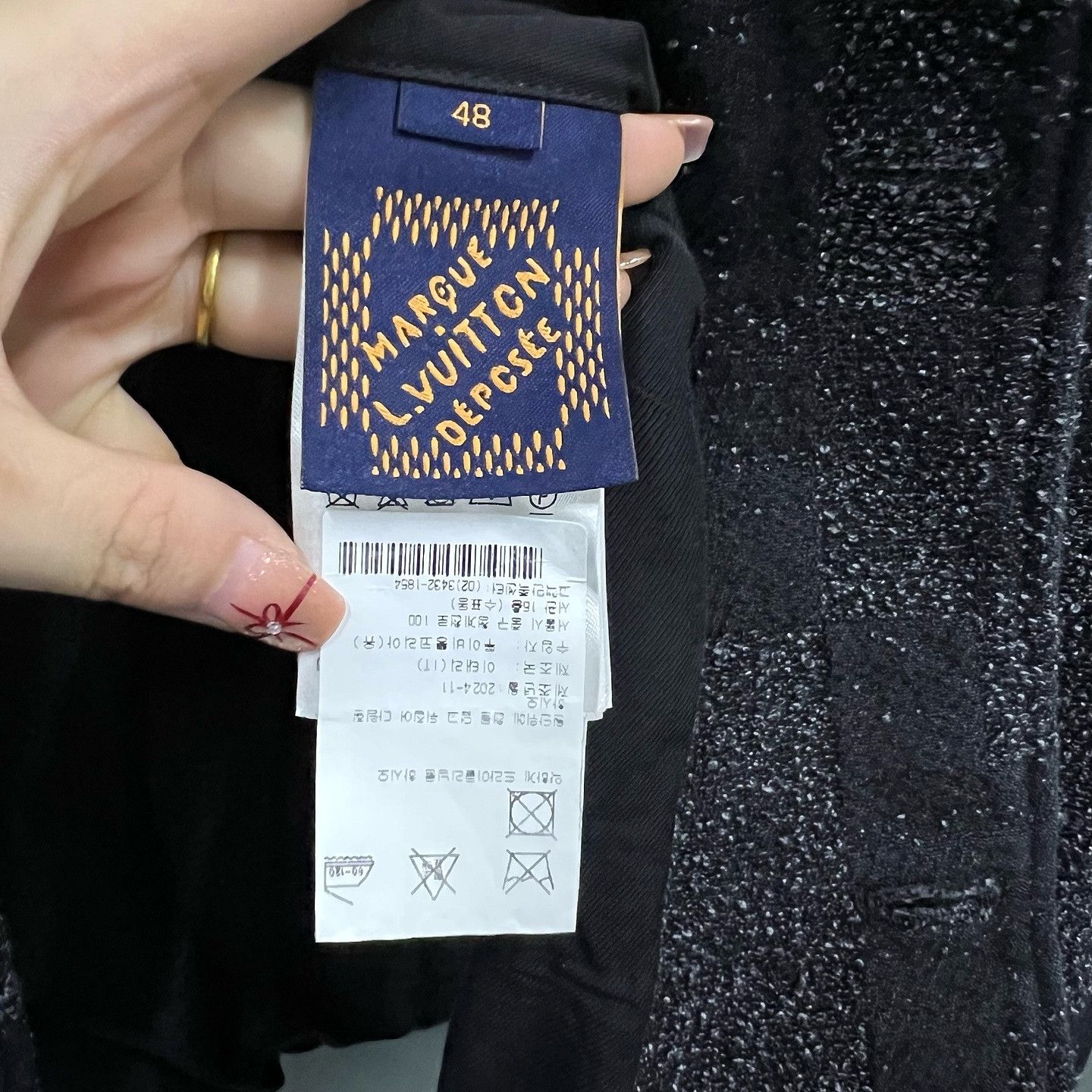 Louis Vuitton Louis Vuitton Textured Jacket Size 48 Size US M / EU 48-50 / 2 - 4 Thumbnail