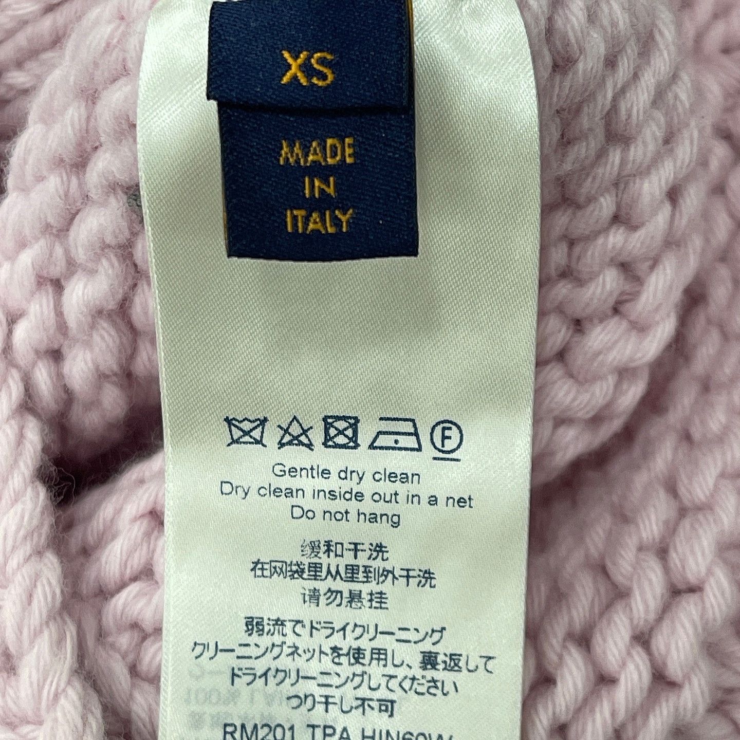Louis Vuitton Louis Vuitton Pink Knit Cardigan Size XS Size US XS / EU 42 / 0 - 4 Thumbnail