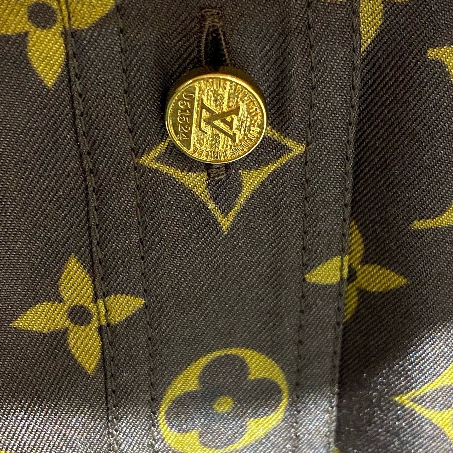 Louis Vuitton Louis Vuitton Monogram Silk Button Up Shirt Size 40 Size M / US 6-8 / IT 42-44 - 5 Thumbnail